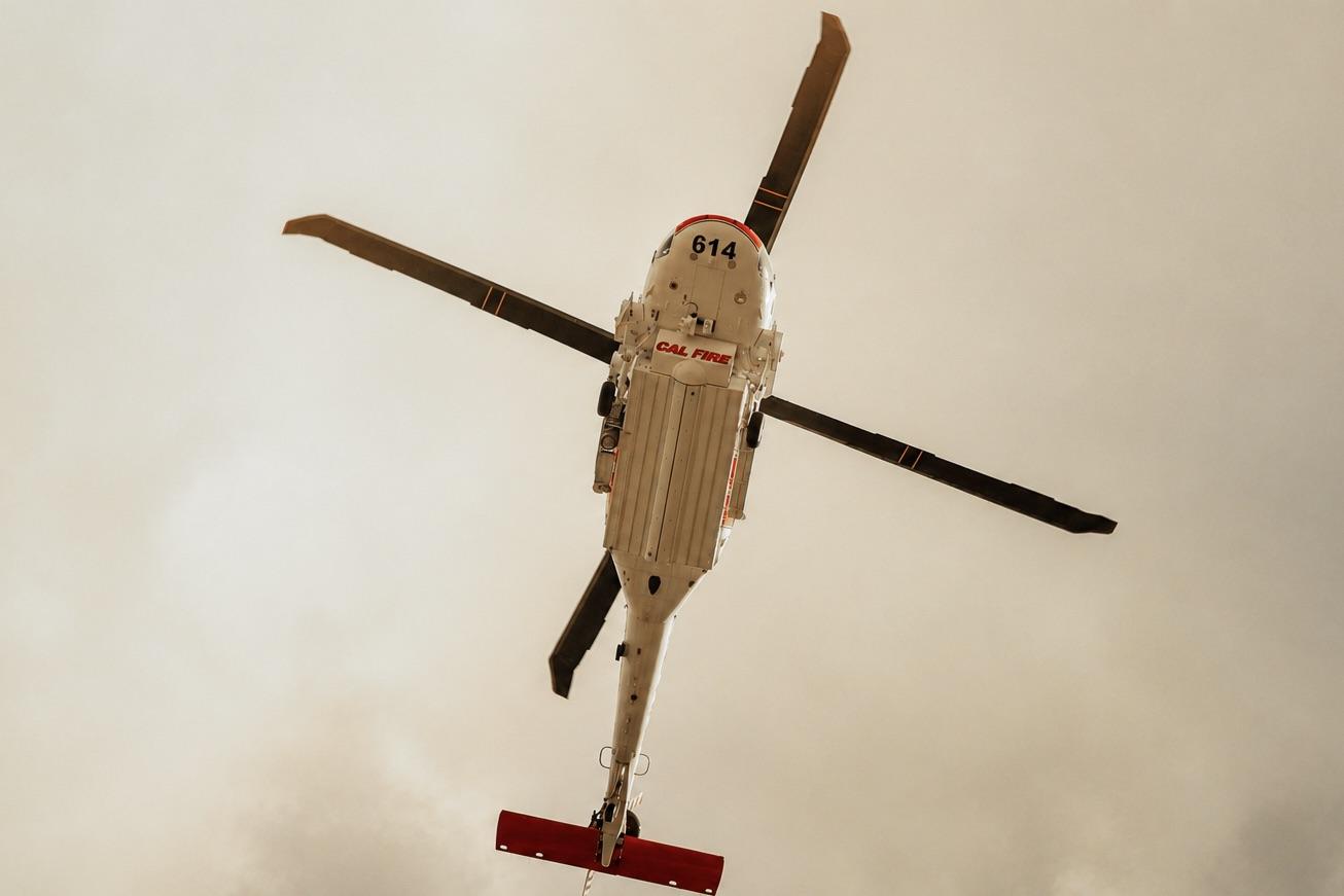 N452DF @ KLVK - Cal Fire helicopter Little Fire in Pleasanton California 9-21-26 - by ClaytonEddy