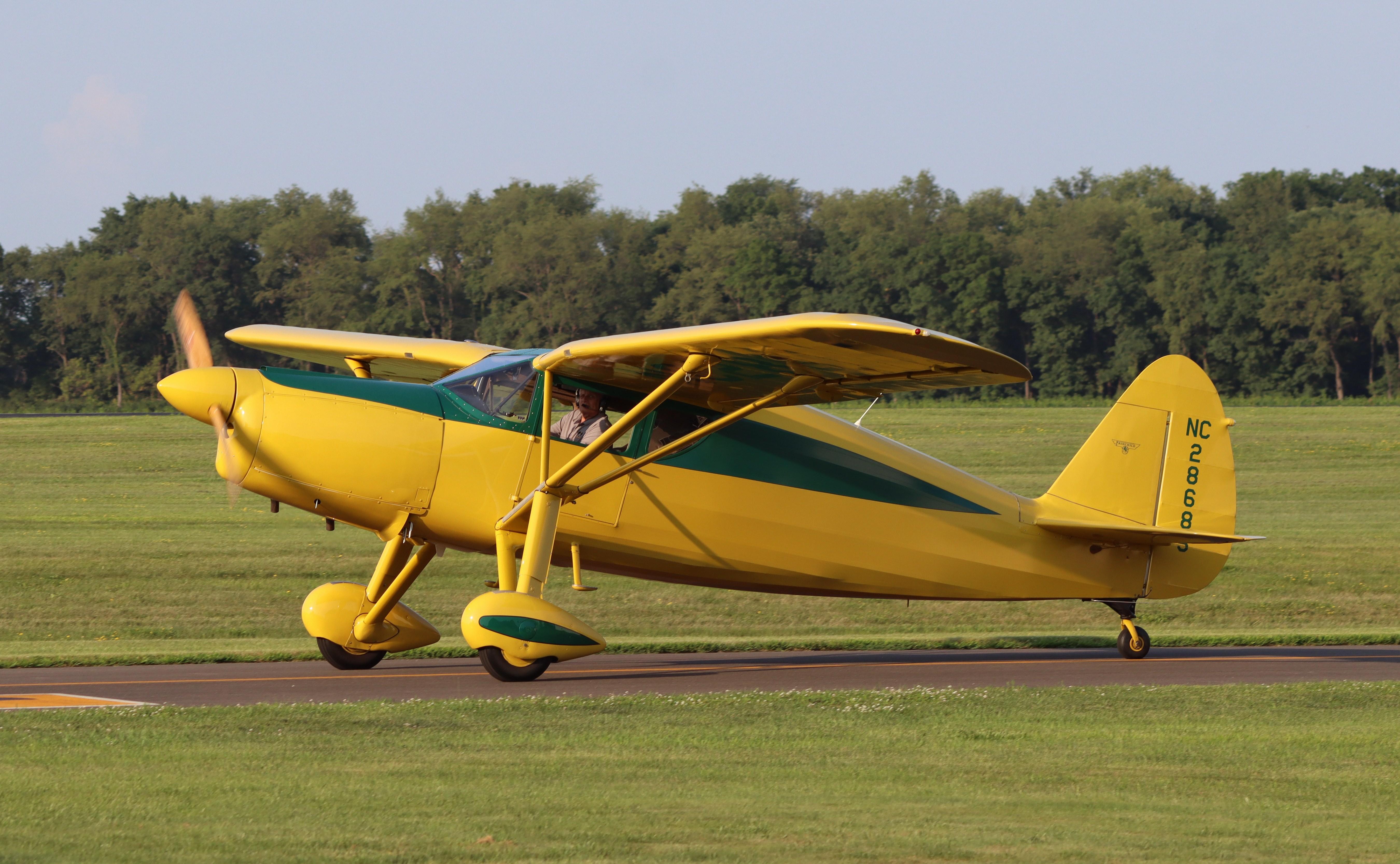 Aircraft N28685, Fairchild 24W-40, at C77, photo by MarkPasqualino