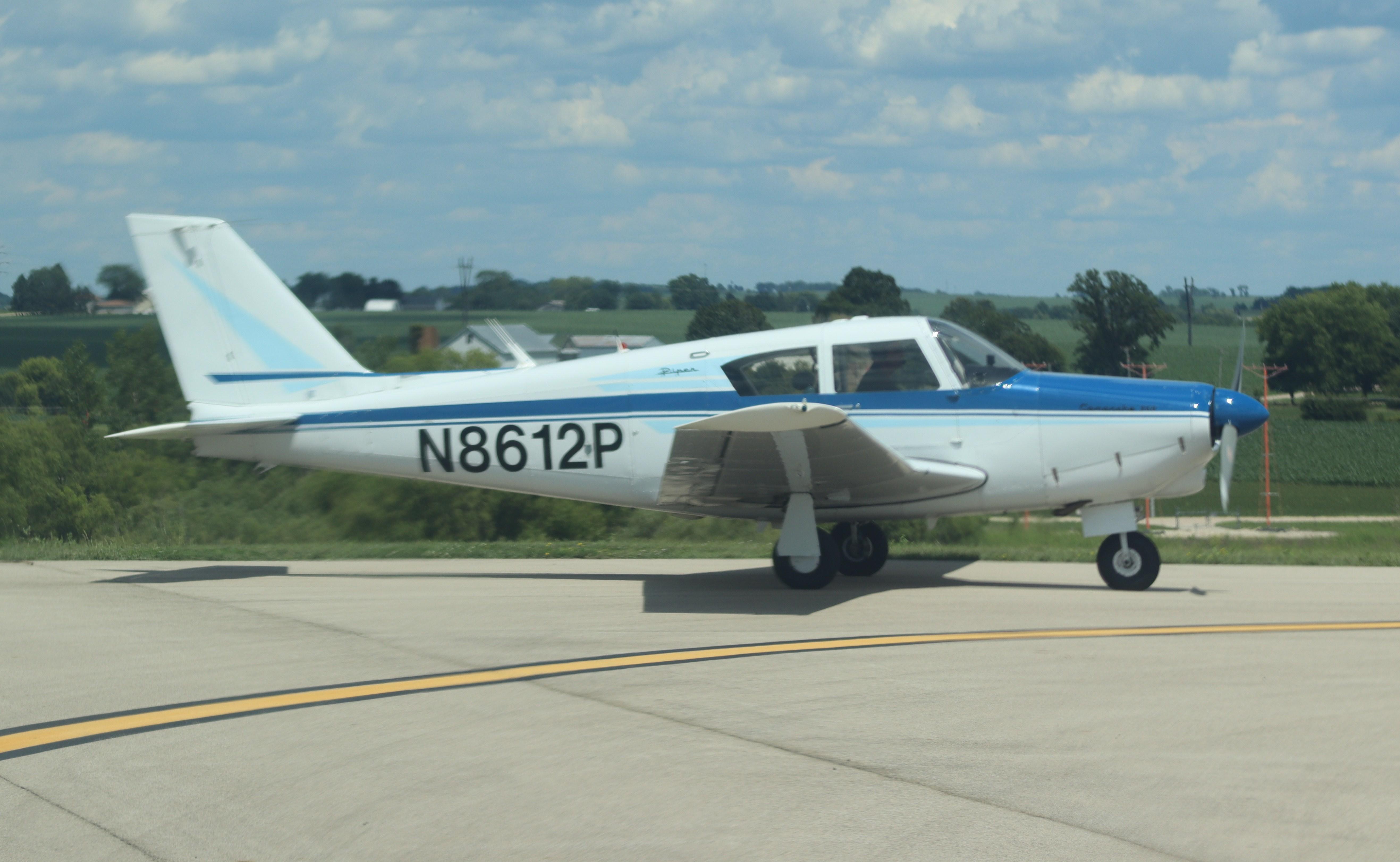 Aircraft N8612P, Piper PA-24-260, at KEFT, photo by MarkPasqualino