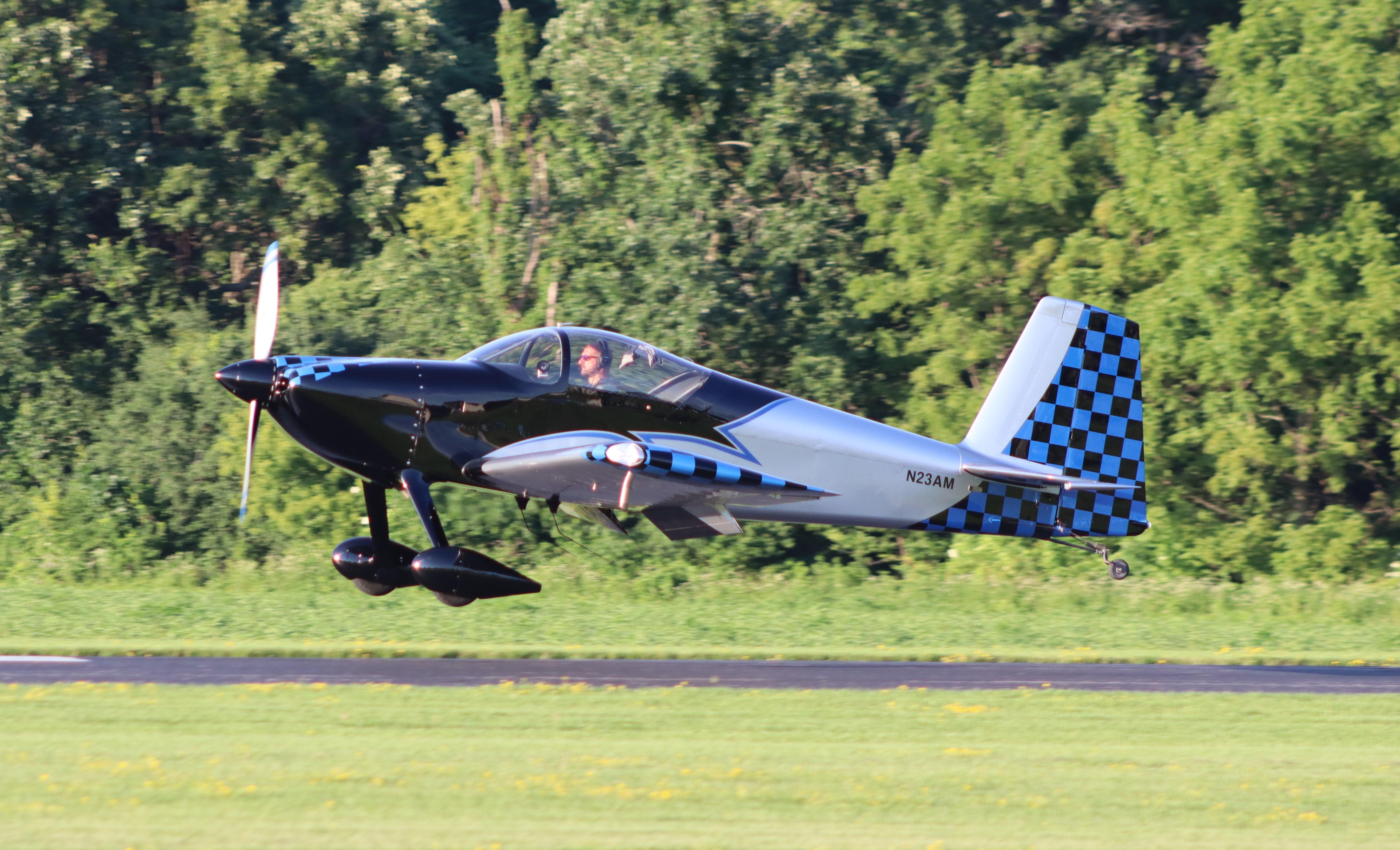 Aircraft N23AM, Vans RV-7, at C77, photo by MarkPasqualino