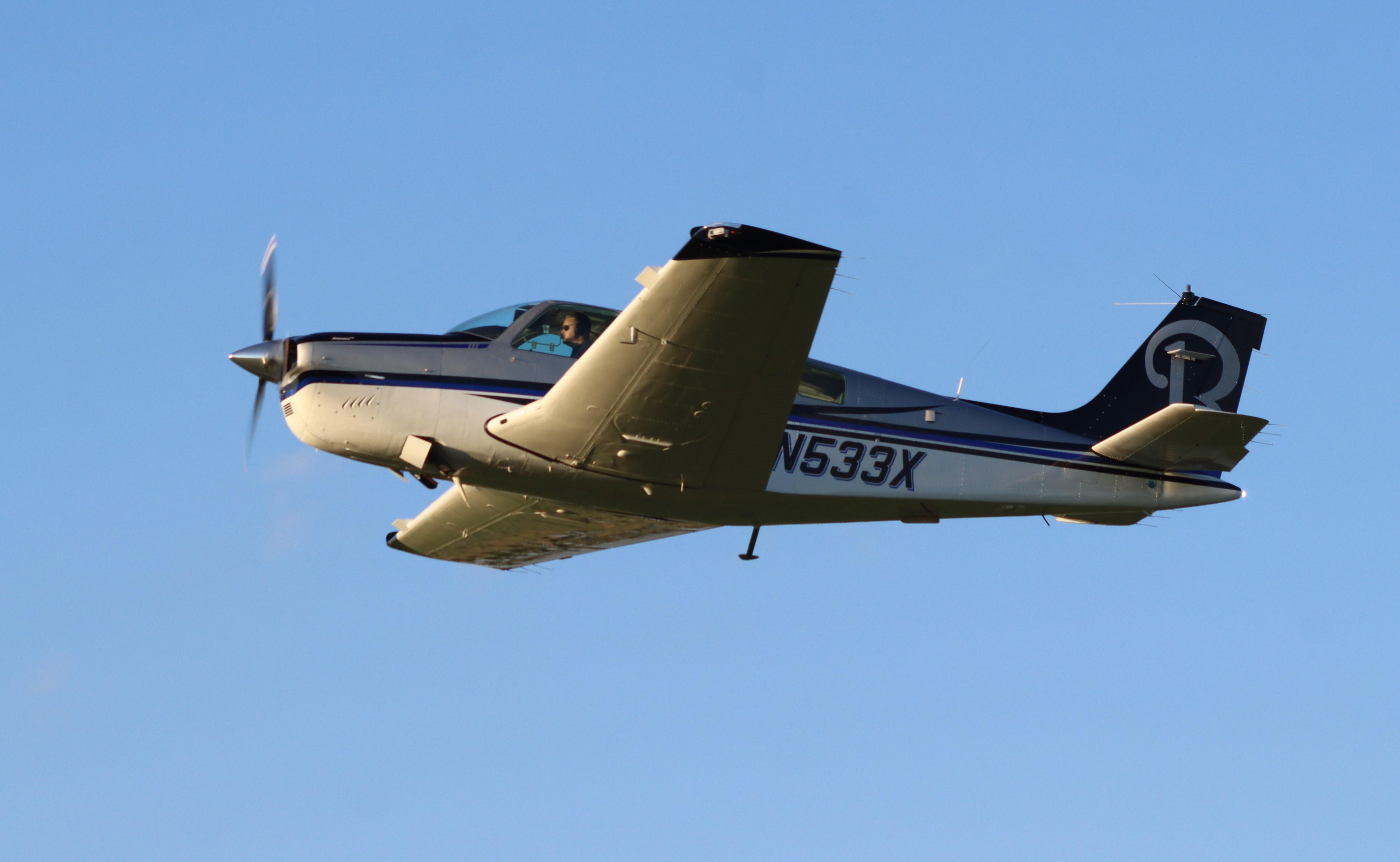 Aircraft N533X, Beech A36, at C77, photo by MarkPasqualino