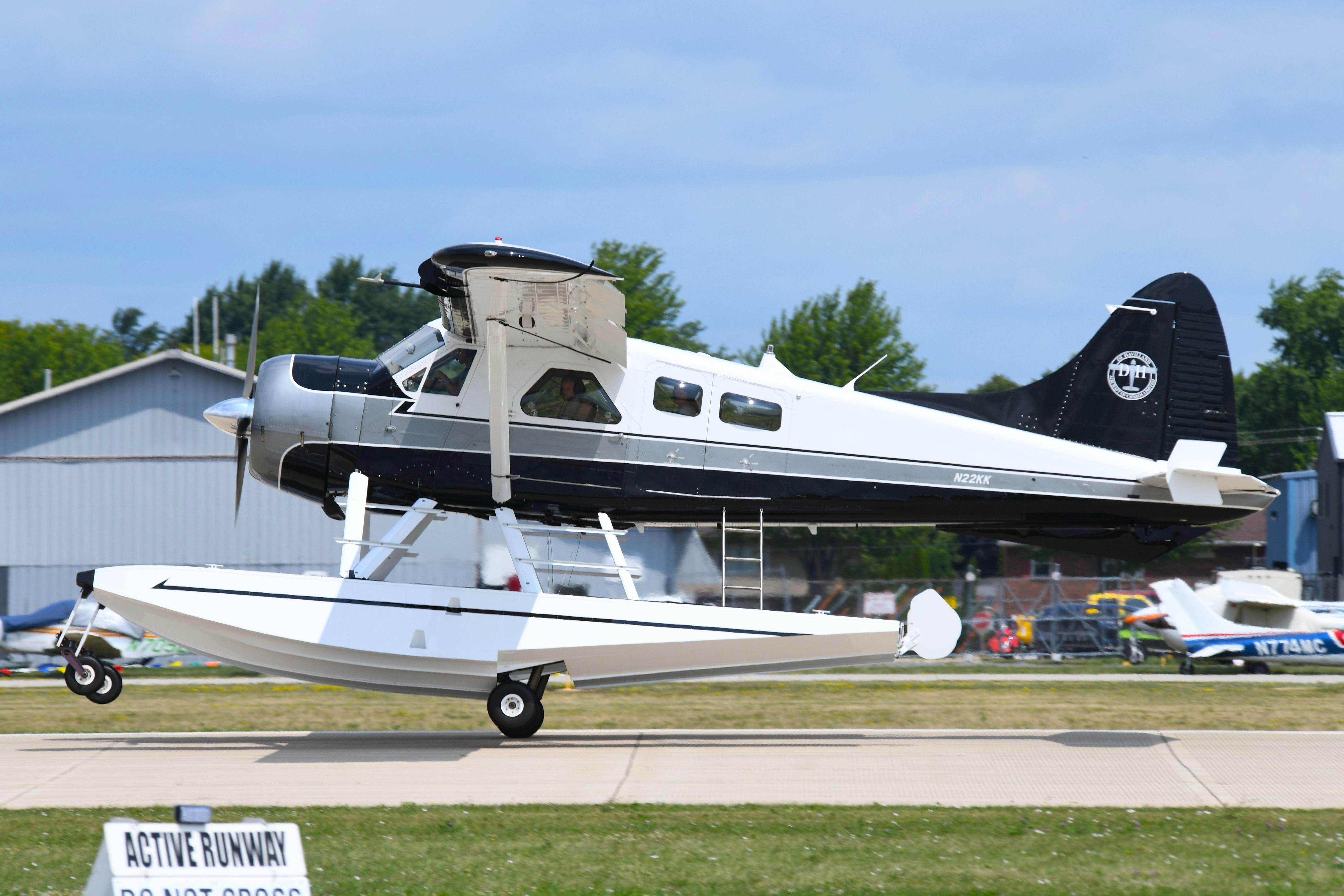 Aircraft N22KK, KILO-KILO LLC DHC2 Otter taking-off, at KMKE, photo by FerryPNL
