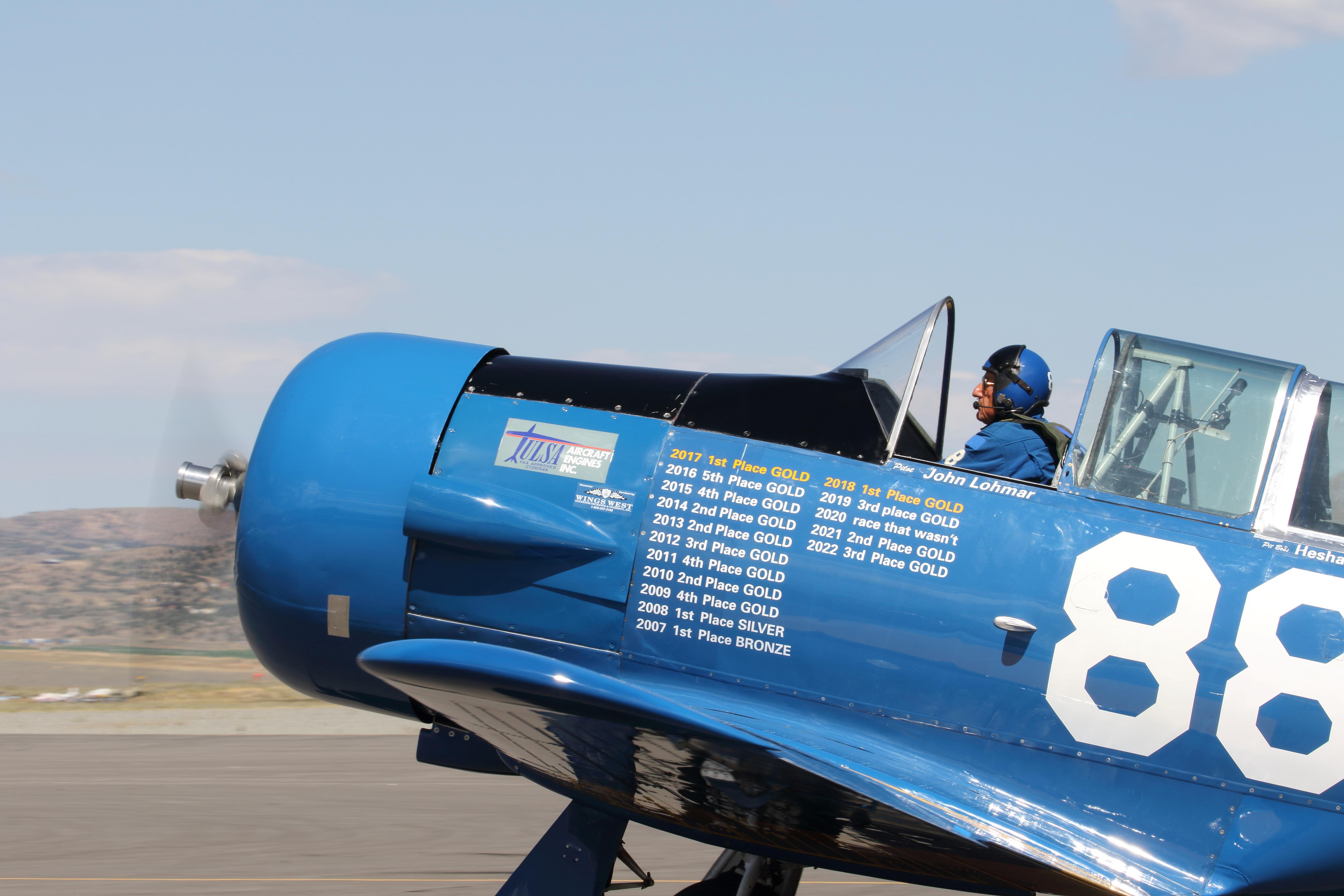 Aircraft N3272G, 2023 air races, at RTS, photo by Olivier Cortot