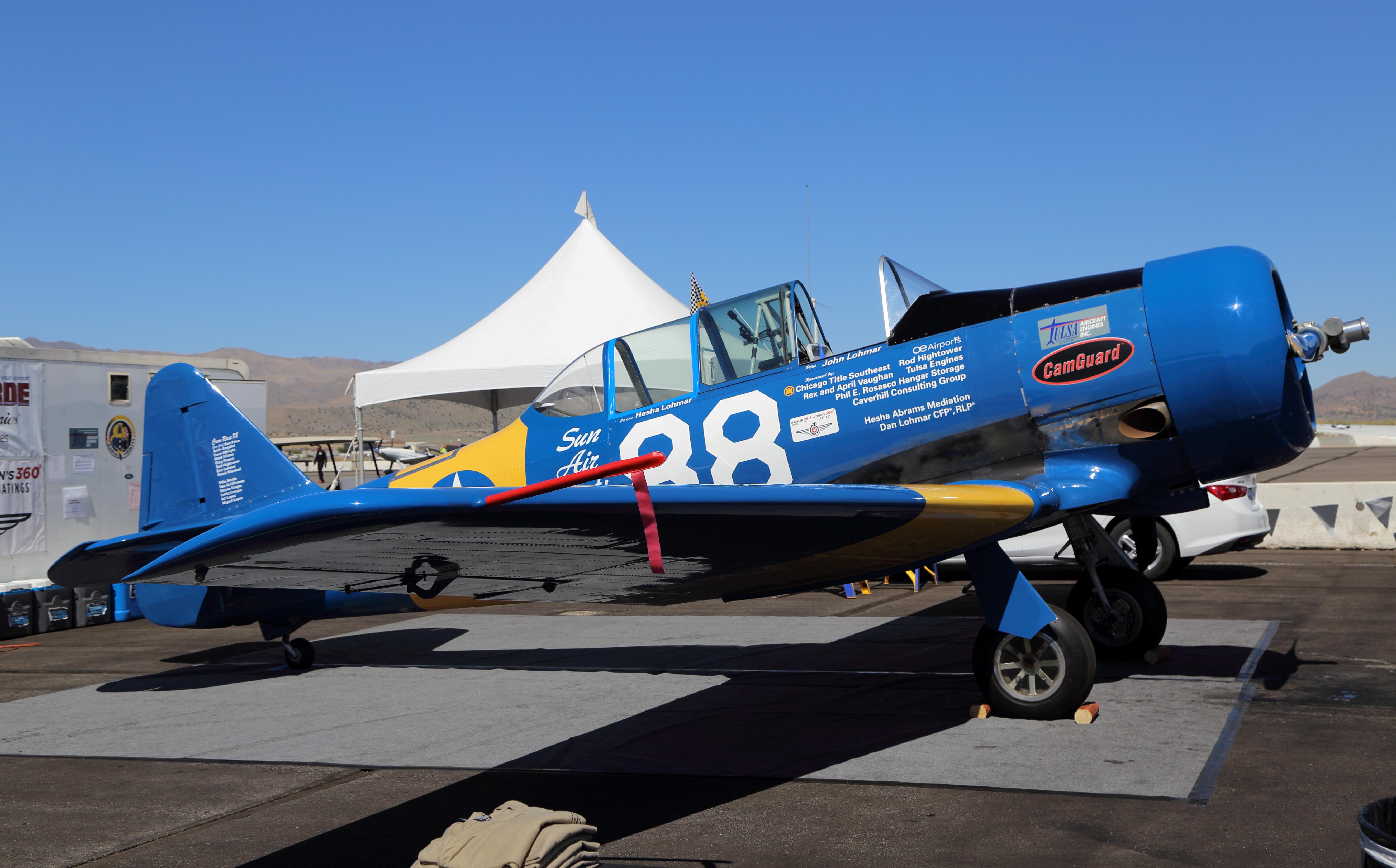 Aircraft N3272G, 2023 air races, at RTS, photo by Olivier Cortot