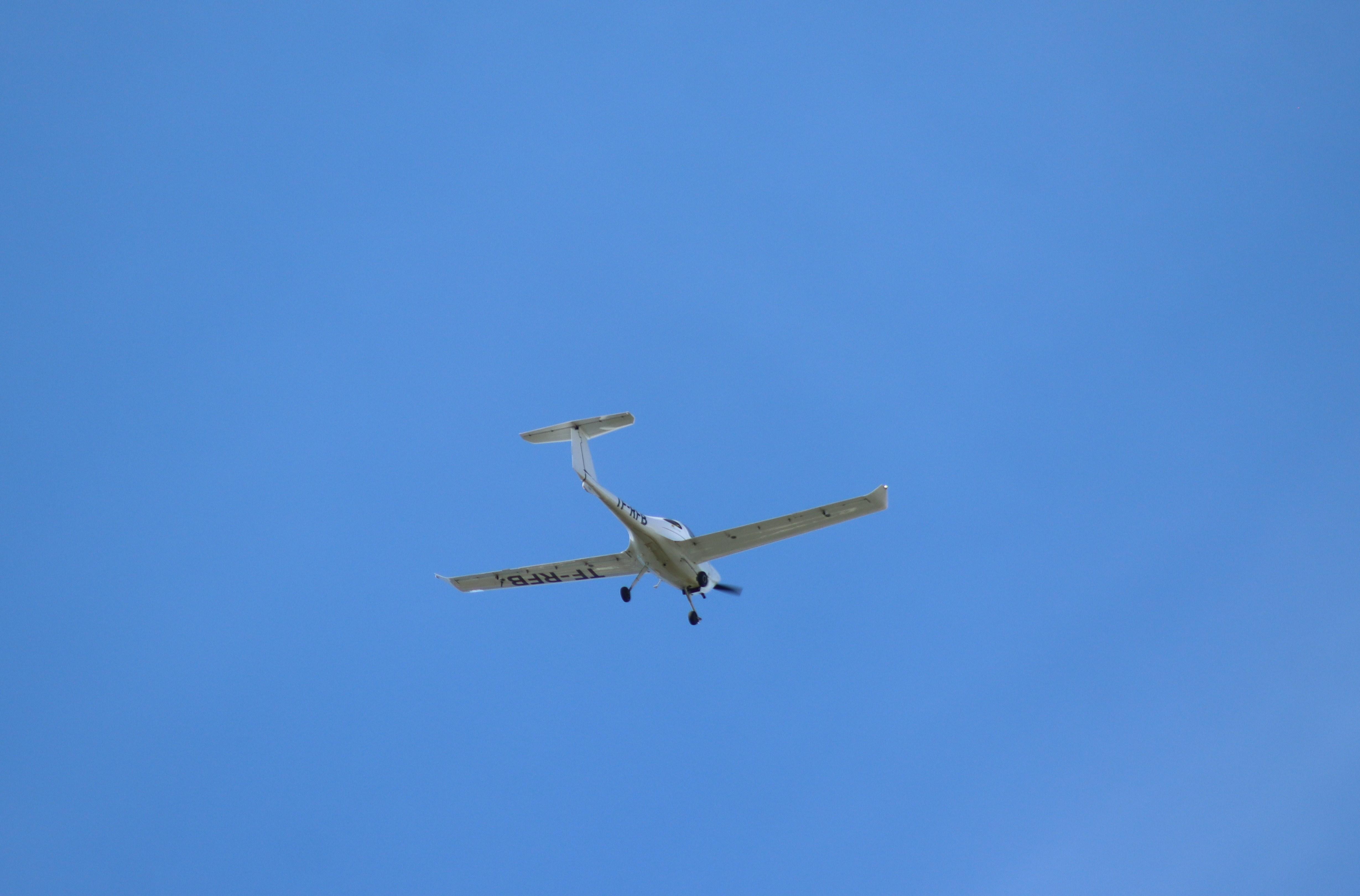 Aircraft TF-RFB, Diamond DA 20-C1 Eclipse, at BIRK, photo by MarkPasqualino