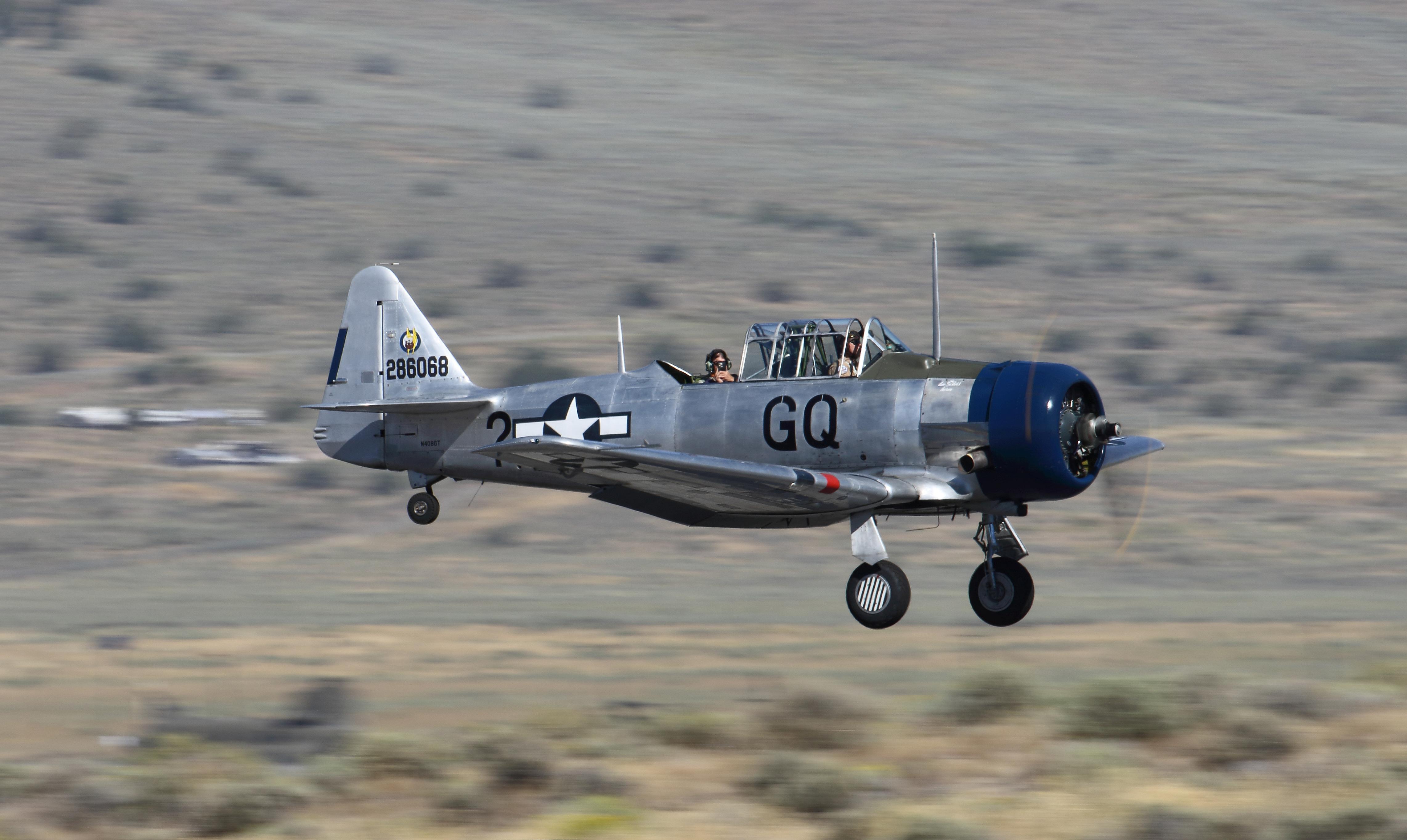 Aircraft N4086T, landing, at RTS, photo by Olivier Cortot