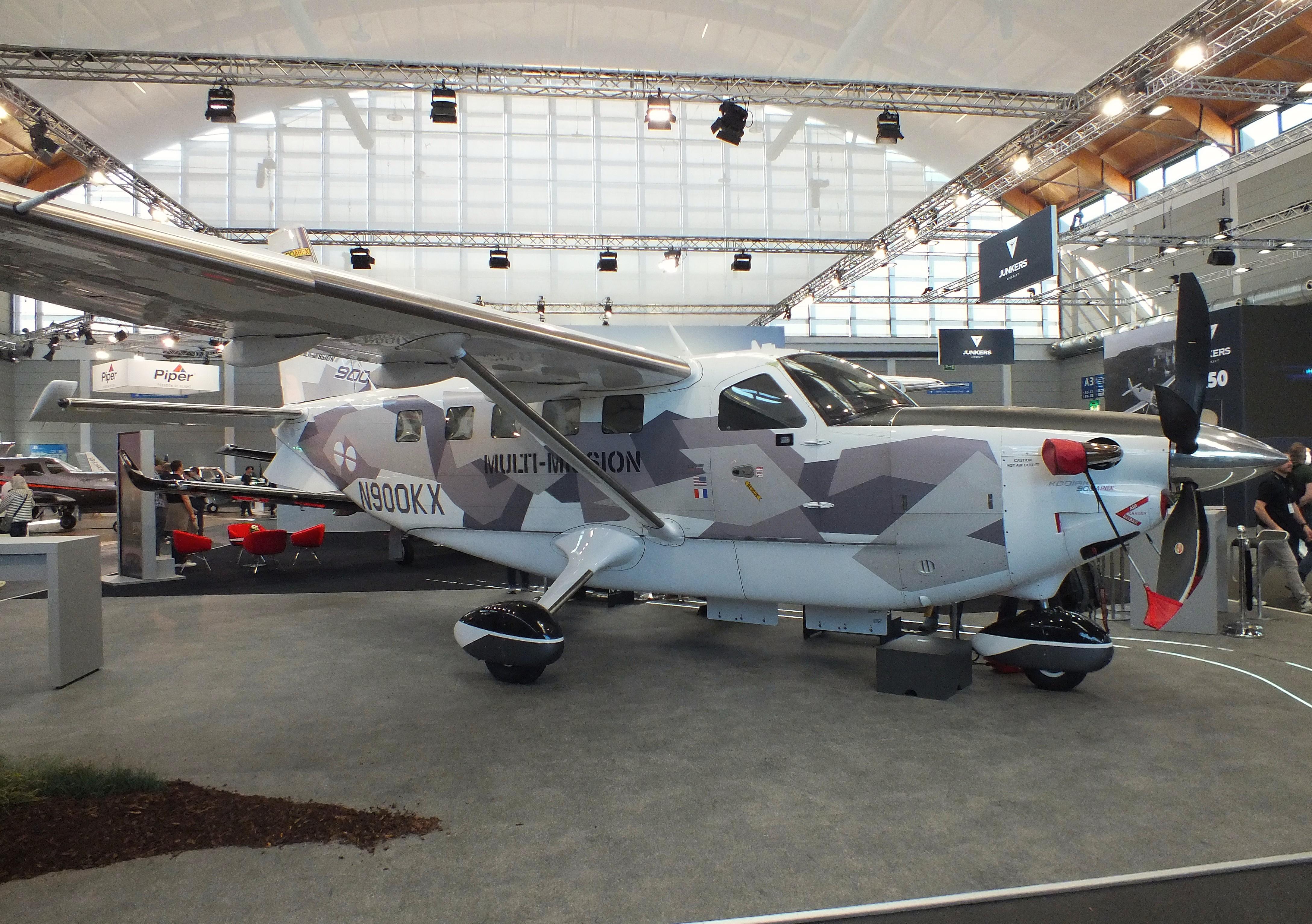 Aircraft N900KX, Daher Kodiak 900 APEX Multi-Mission at the AERO 2026, Friedrichshafen, at EDNY, photo by iwarnecke