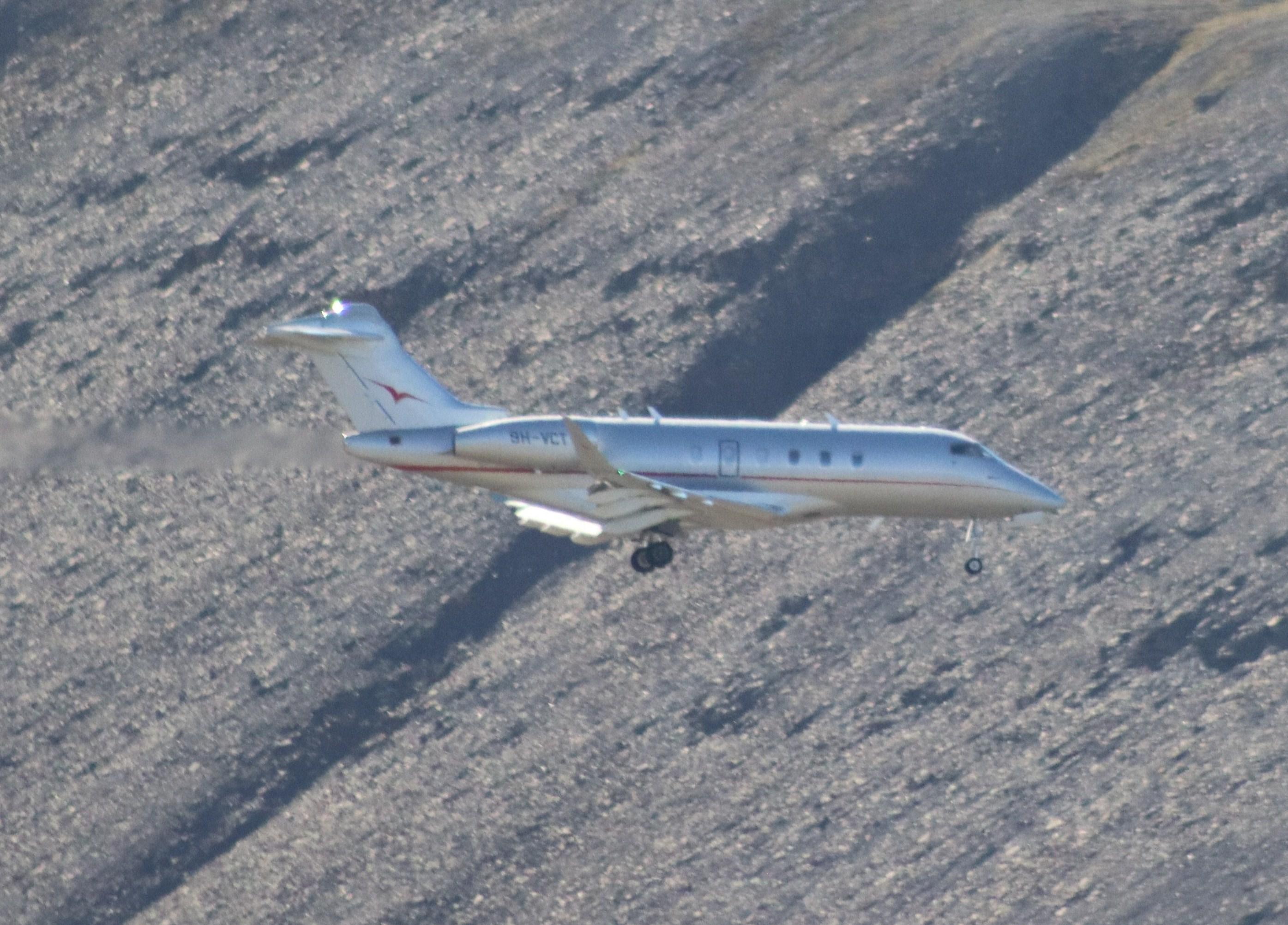 Aircraft 9H-VCT, Challenger 350, at ENSB, photo by MarkPasqualino