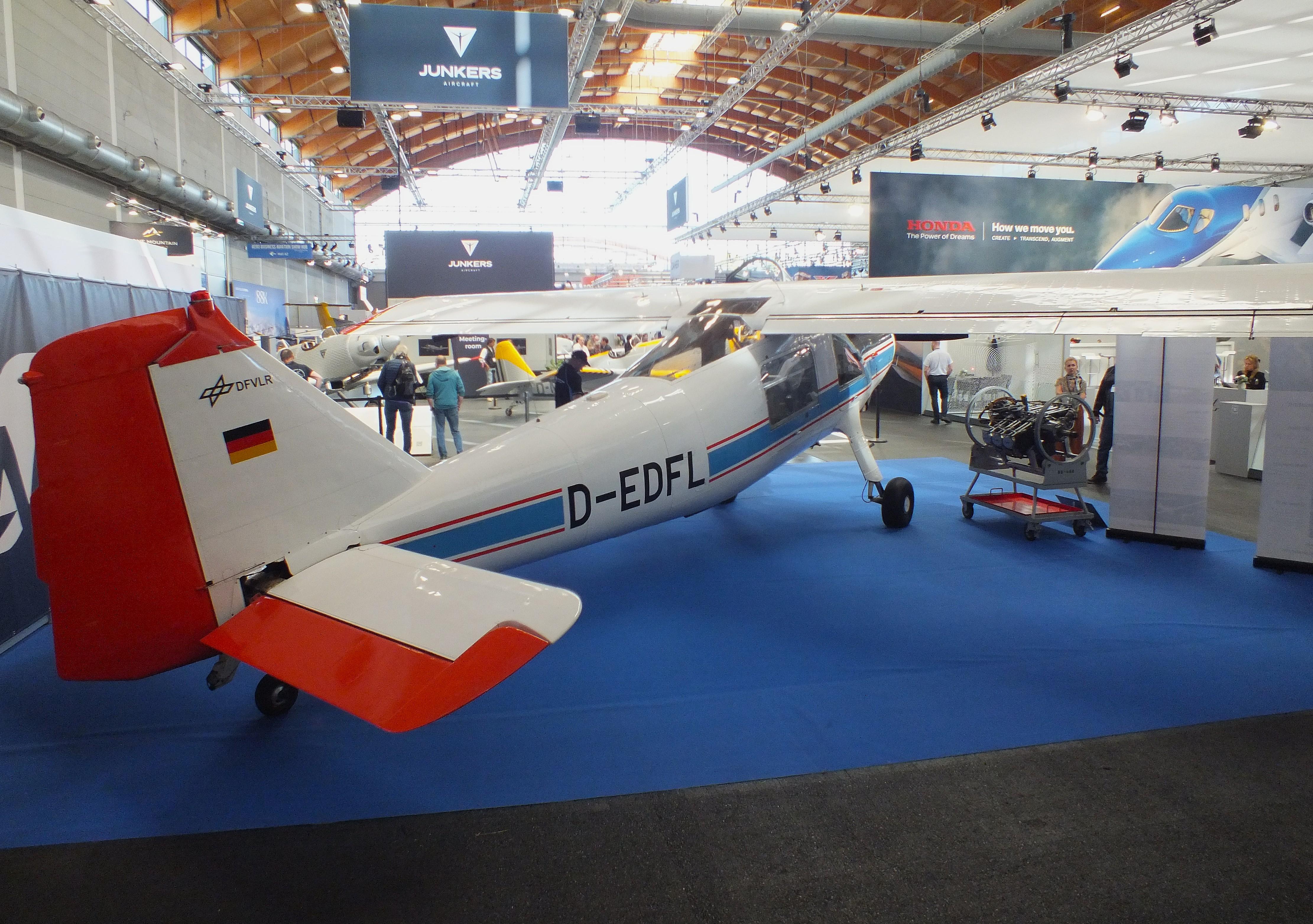 Aircraft D-EDFL, Dornier Do 27A-1 at the AERO 2026, Friedrichshafen, at EDNY, photo by iwarnecke