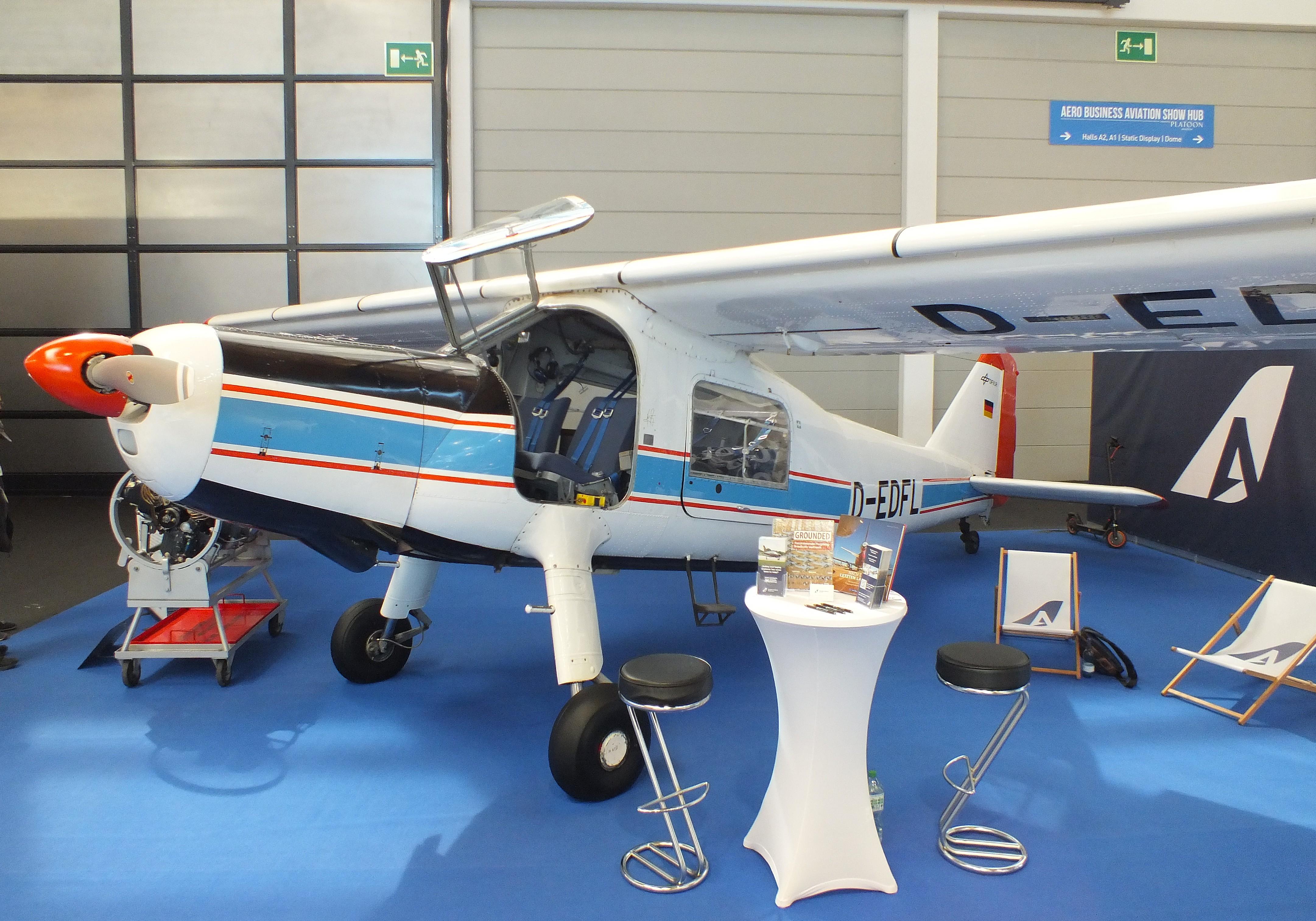 Aircraft D-EDFL, Dornier Do 27A-1 at the AERO 2026, Friedrichshafen, at EDNY, photo by iwarnecke
