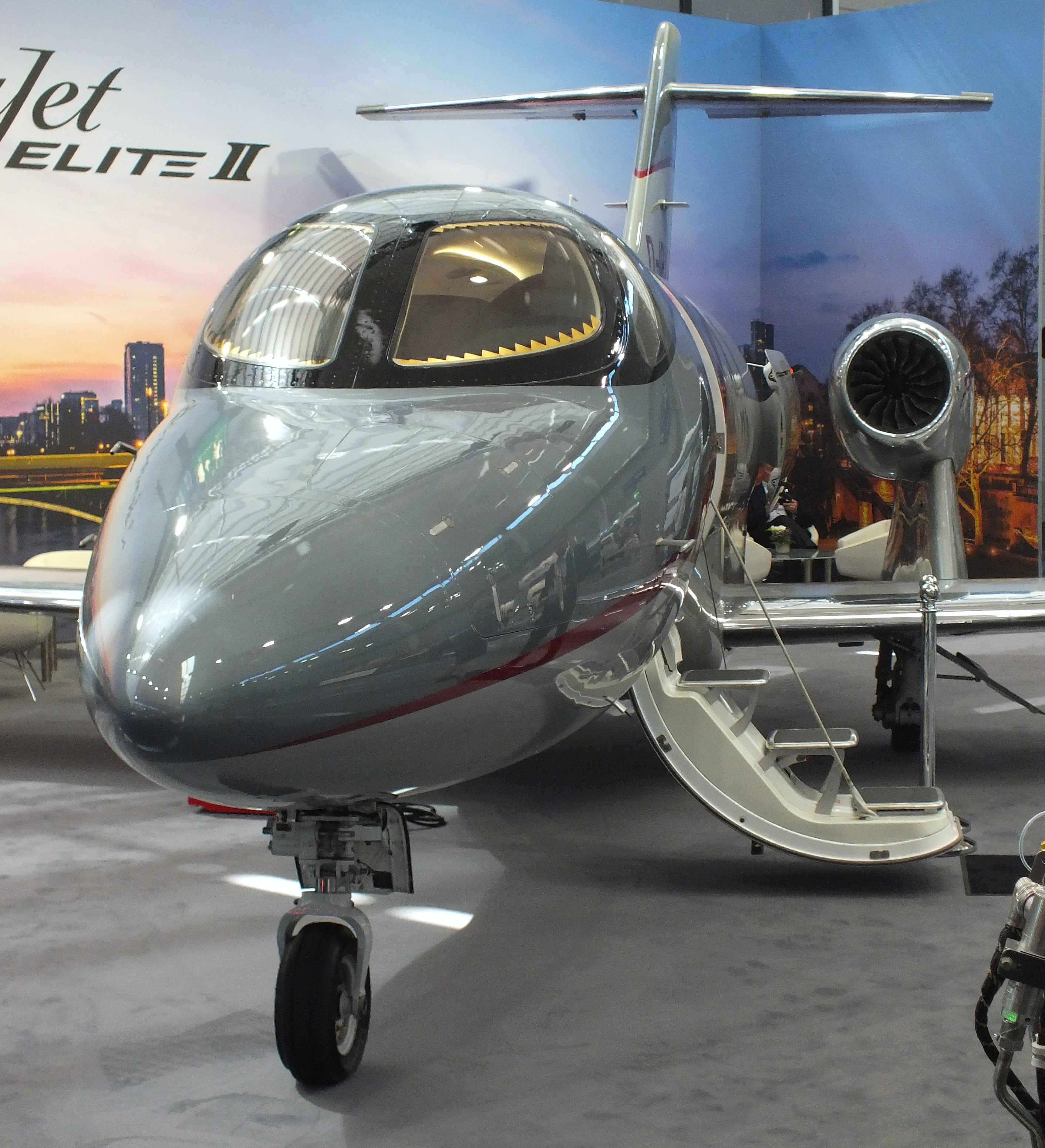 Aircraft D-IRAS, Honda HA-420 HondaJet at the AERO 2026, Friedrichshafen, at EDNY, photo by iwarnecke