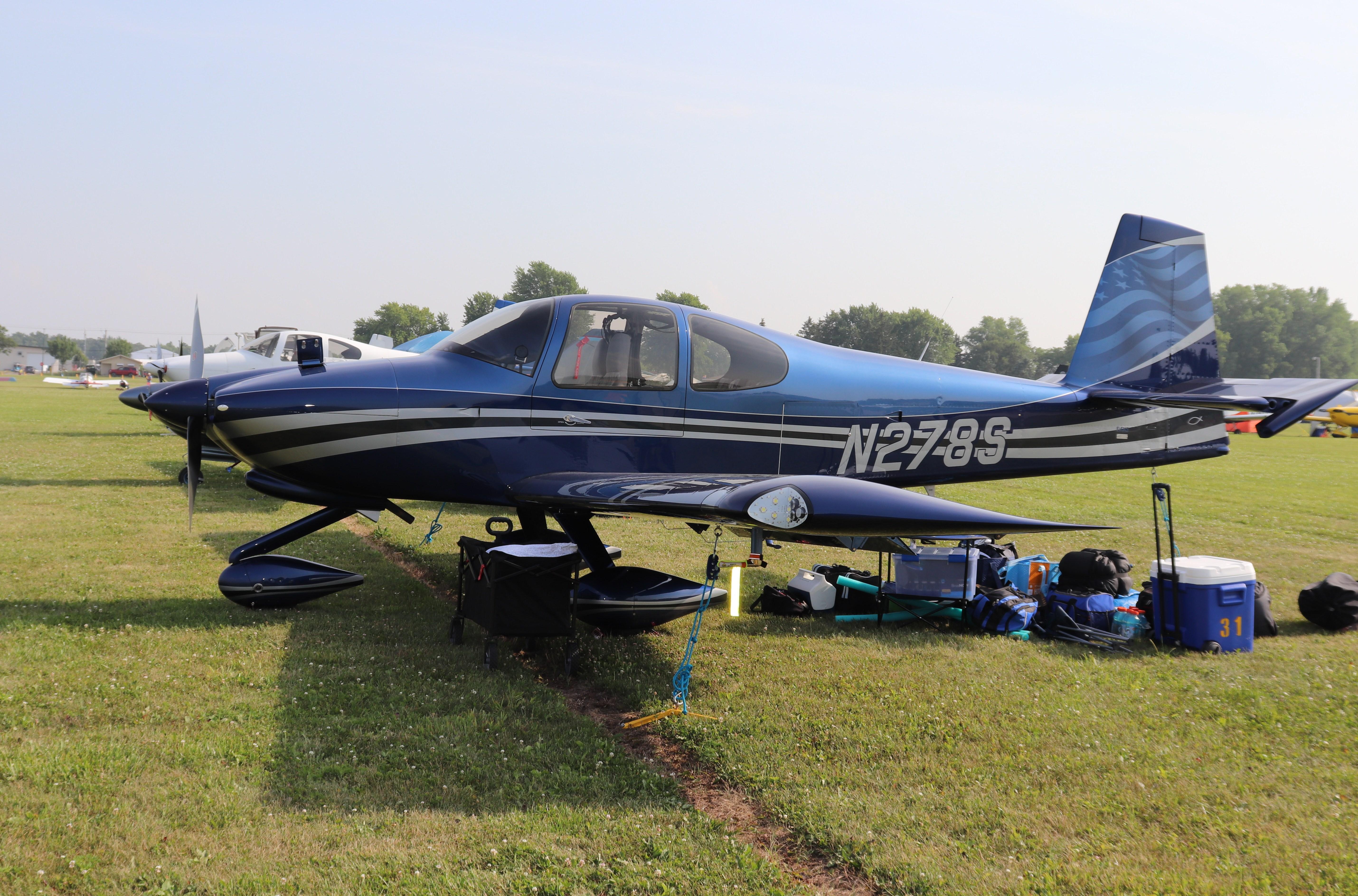 Aircraft N278S, Vans RV-10, at KOSH, photo by MarkPasqualino