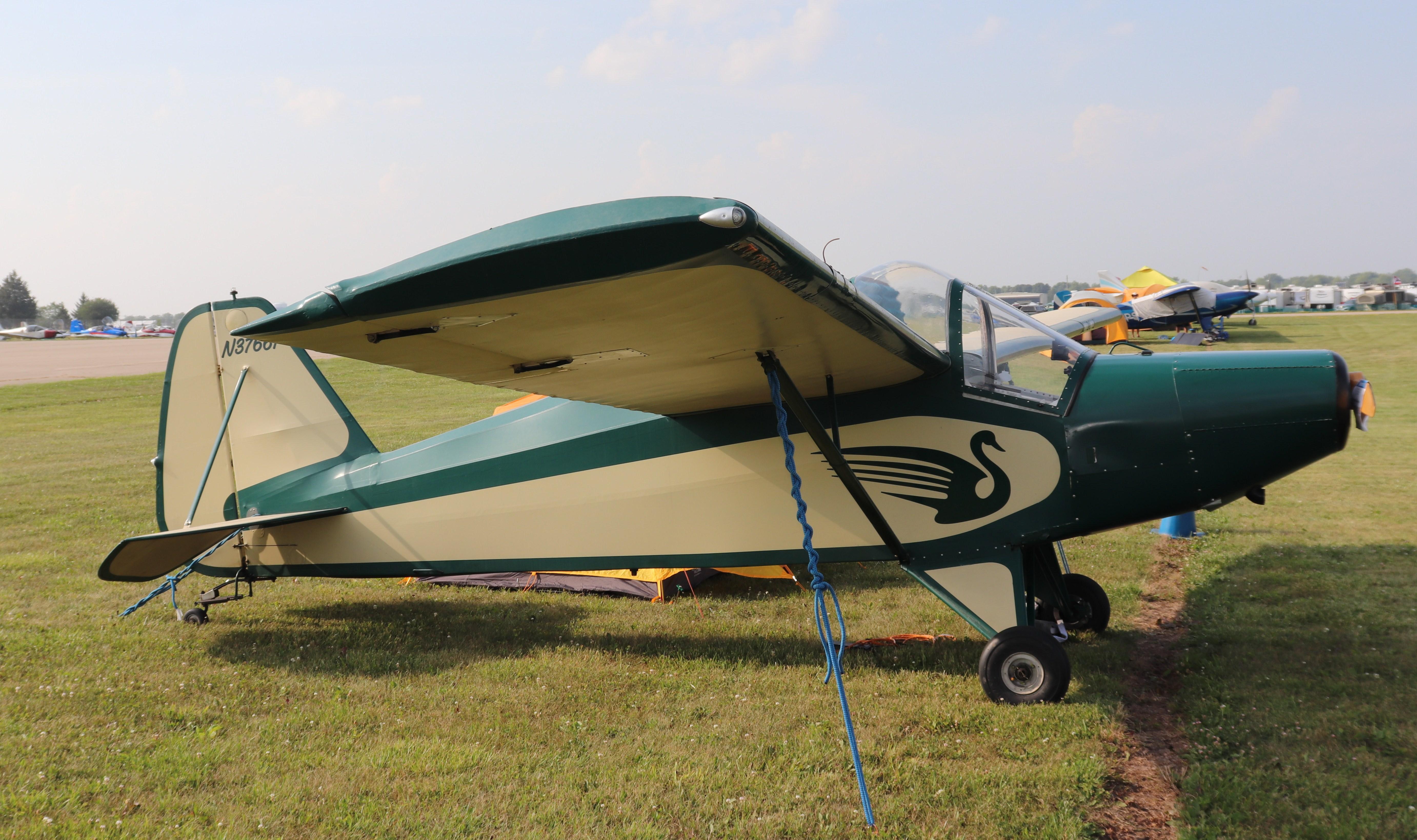Aircraft N37661, Cygnet SF-2A, at KOSH, photo by MarkPasqualino