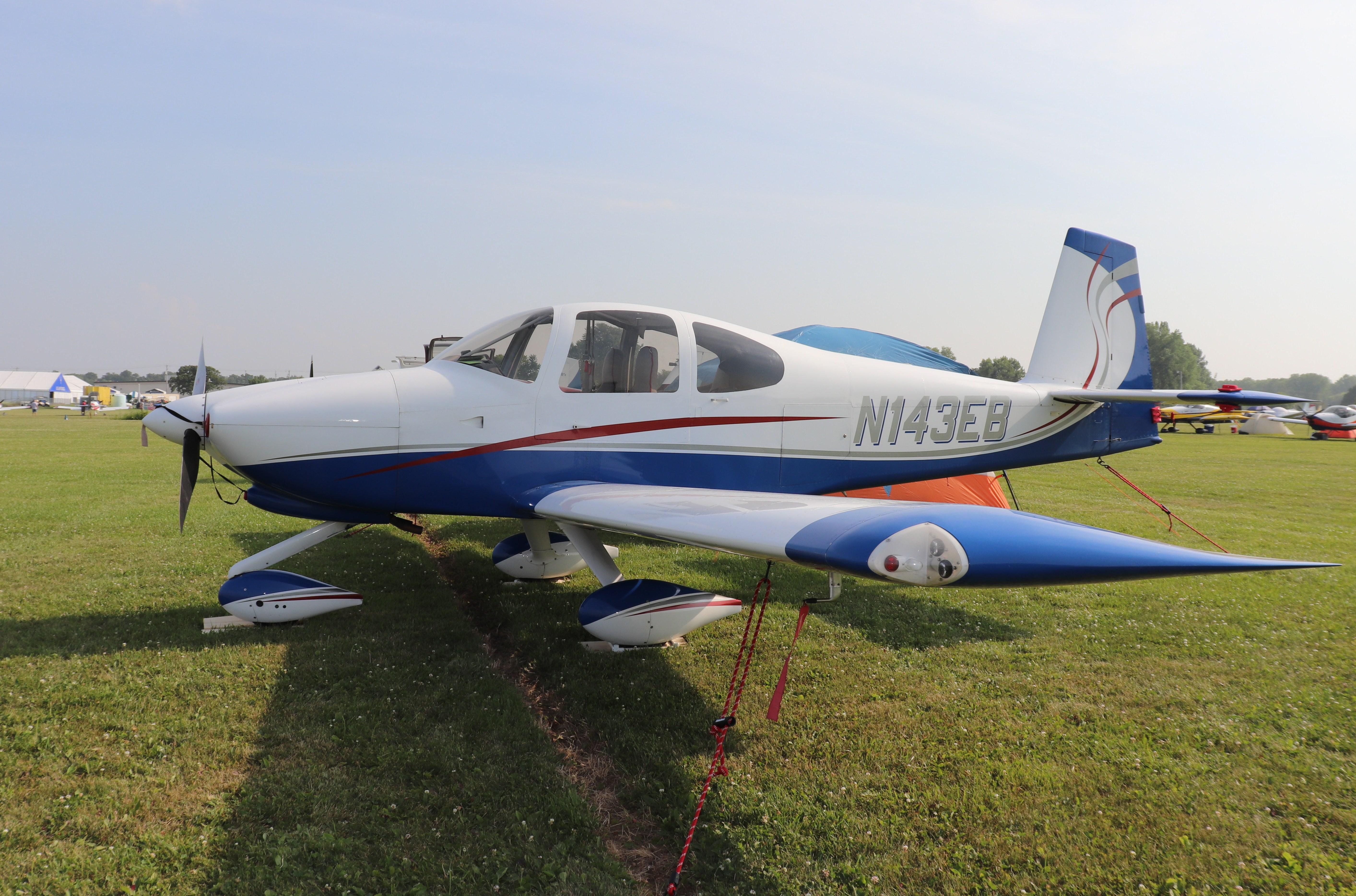 Aircraft N143EB, Vans RV-10, at KOSH, photo by MarkPasqualino