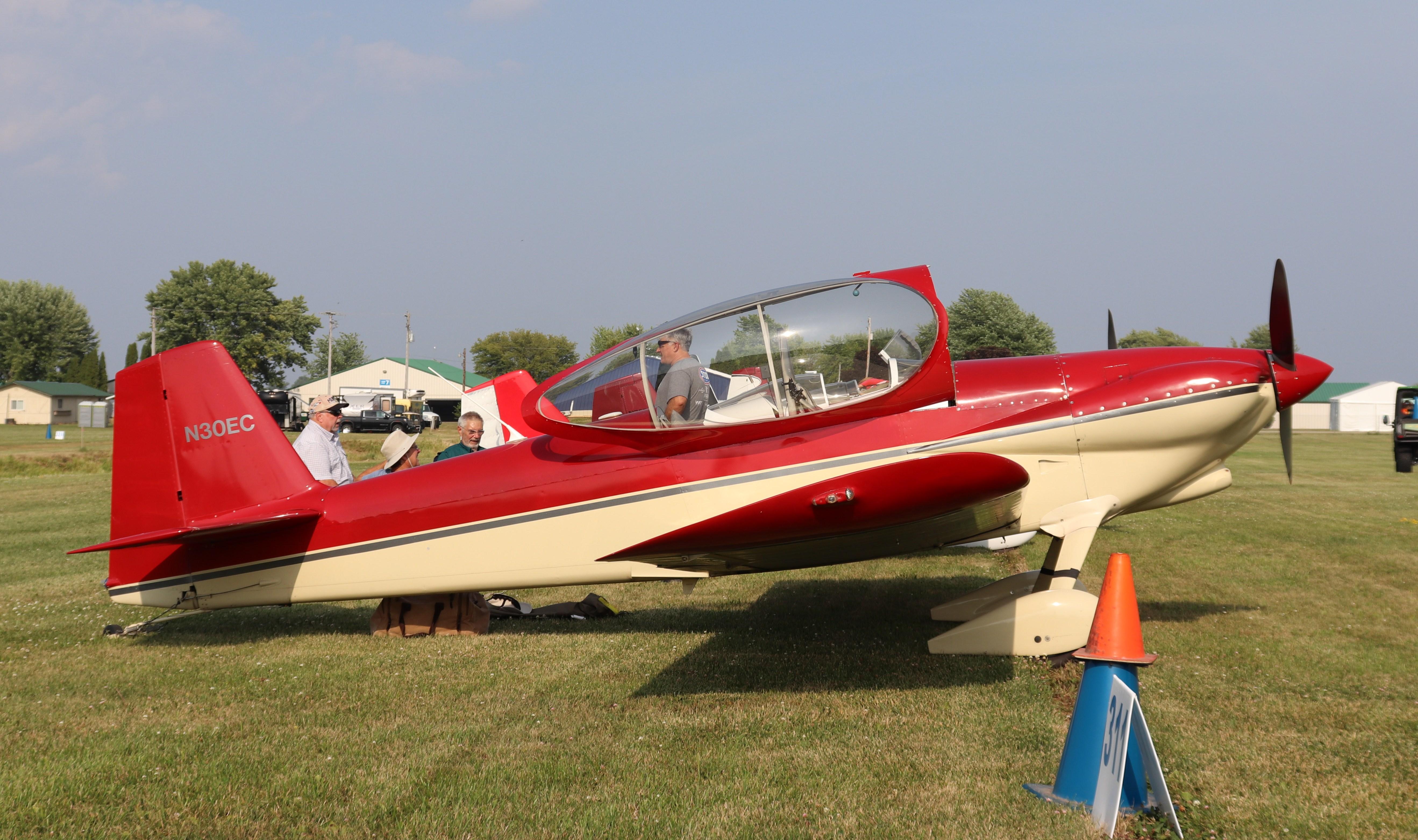 Aircraft N30EC, Vans RV-4, at KOSH, photo by MarkPasqualino