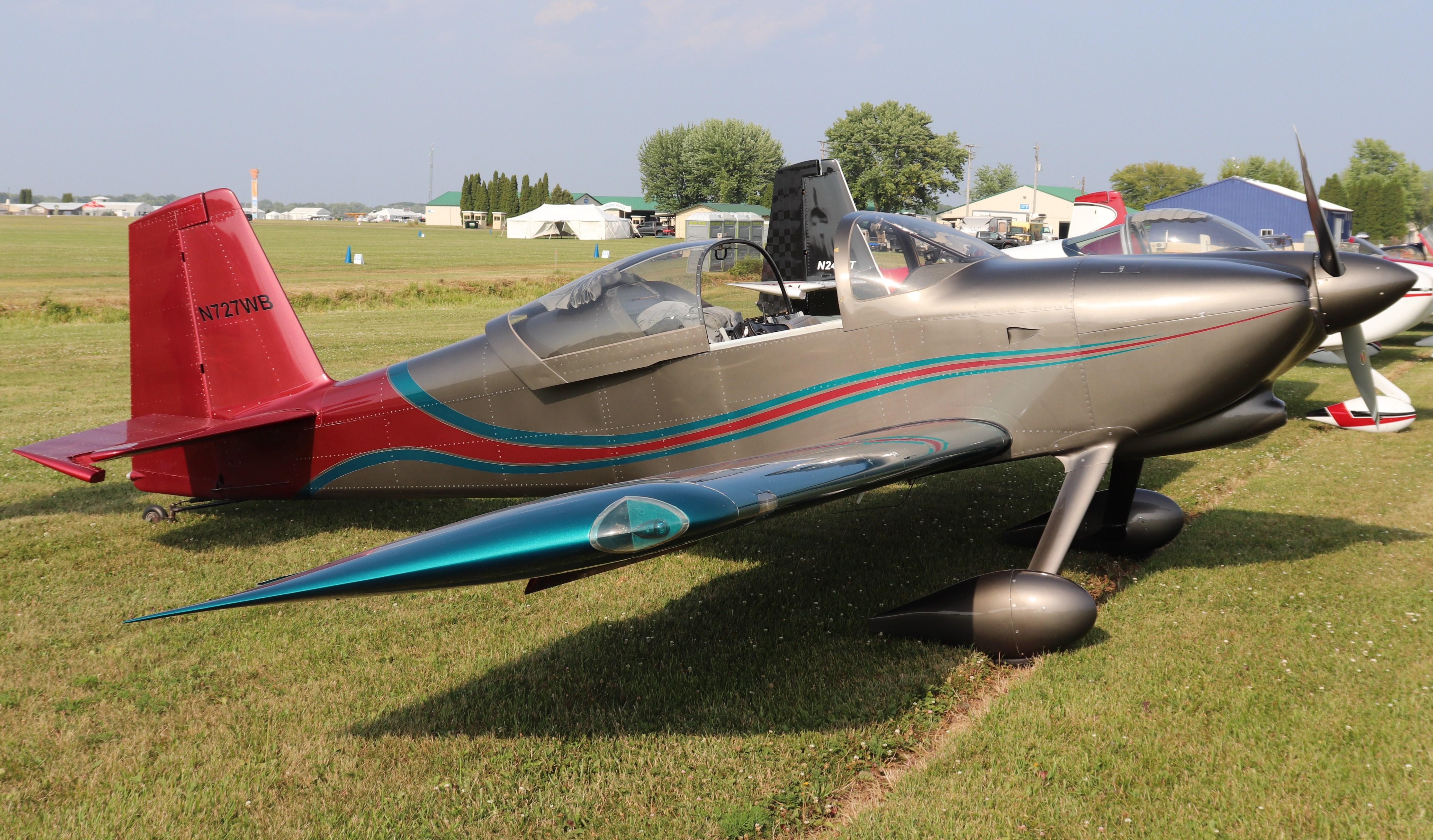 Aircraft N727WB, Vans RV-7, at KOSH, photo by MarkPasqualino