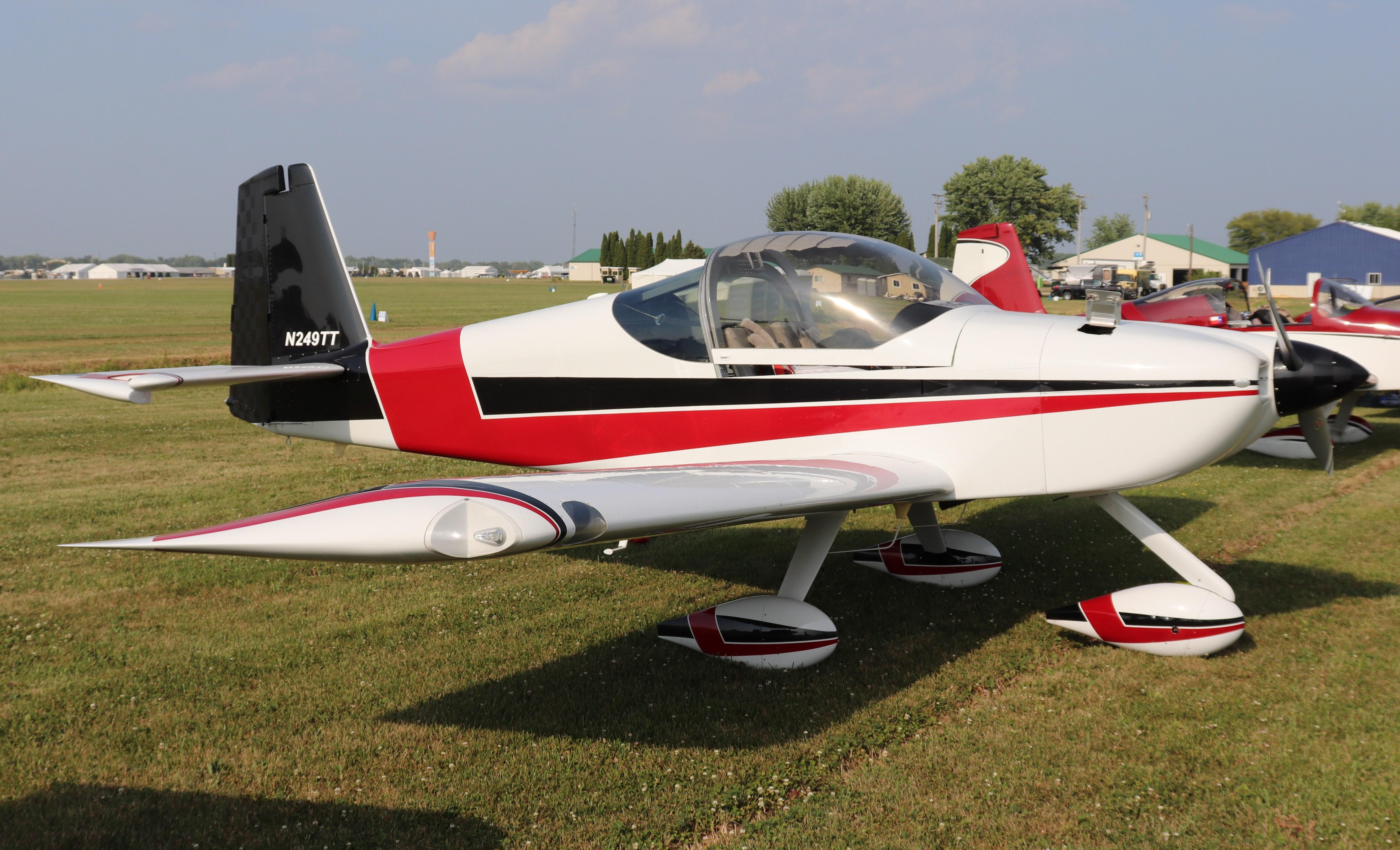 Aircraft N249TT, Vans RV-14A, at KOSH, photo by MarkPasqualino