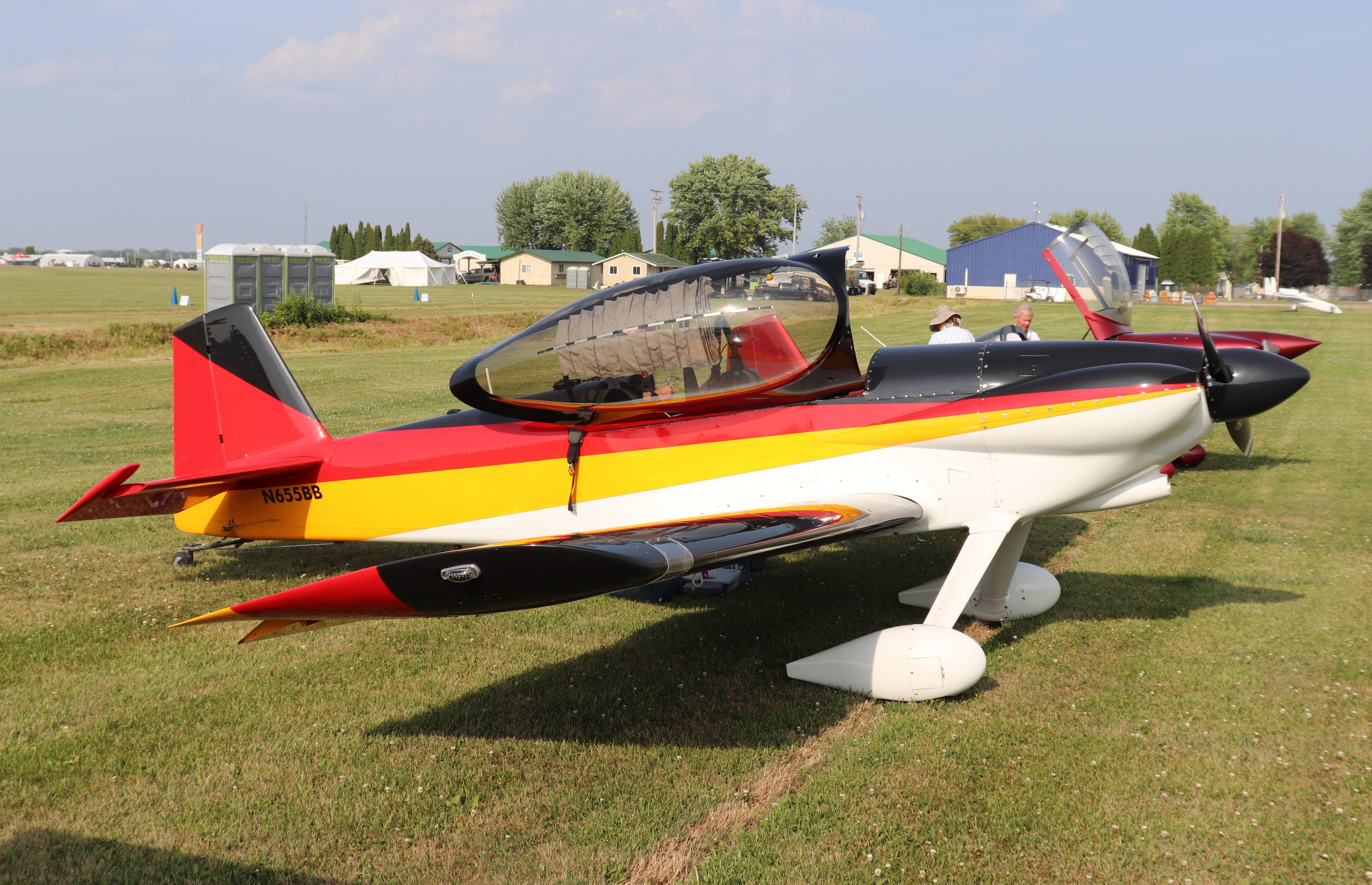 Aircraft N655BB, Vans RV-4, at KOSH, photo by MarkPasqualino