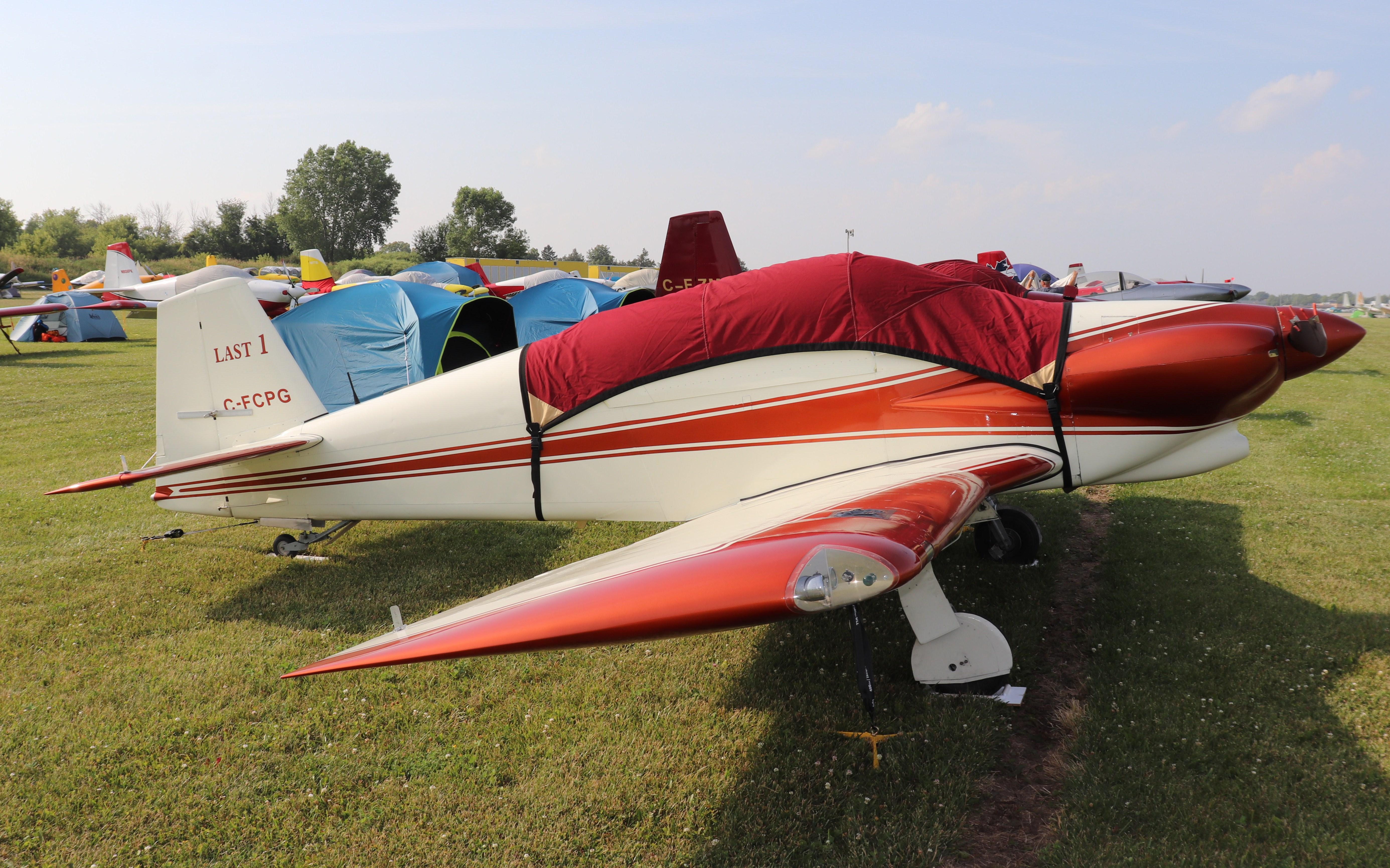 Aircraft C-FCPG, Harmon Rocket II, at KOSH, photo by MarkPasqualino