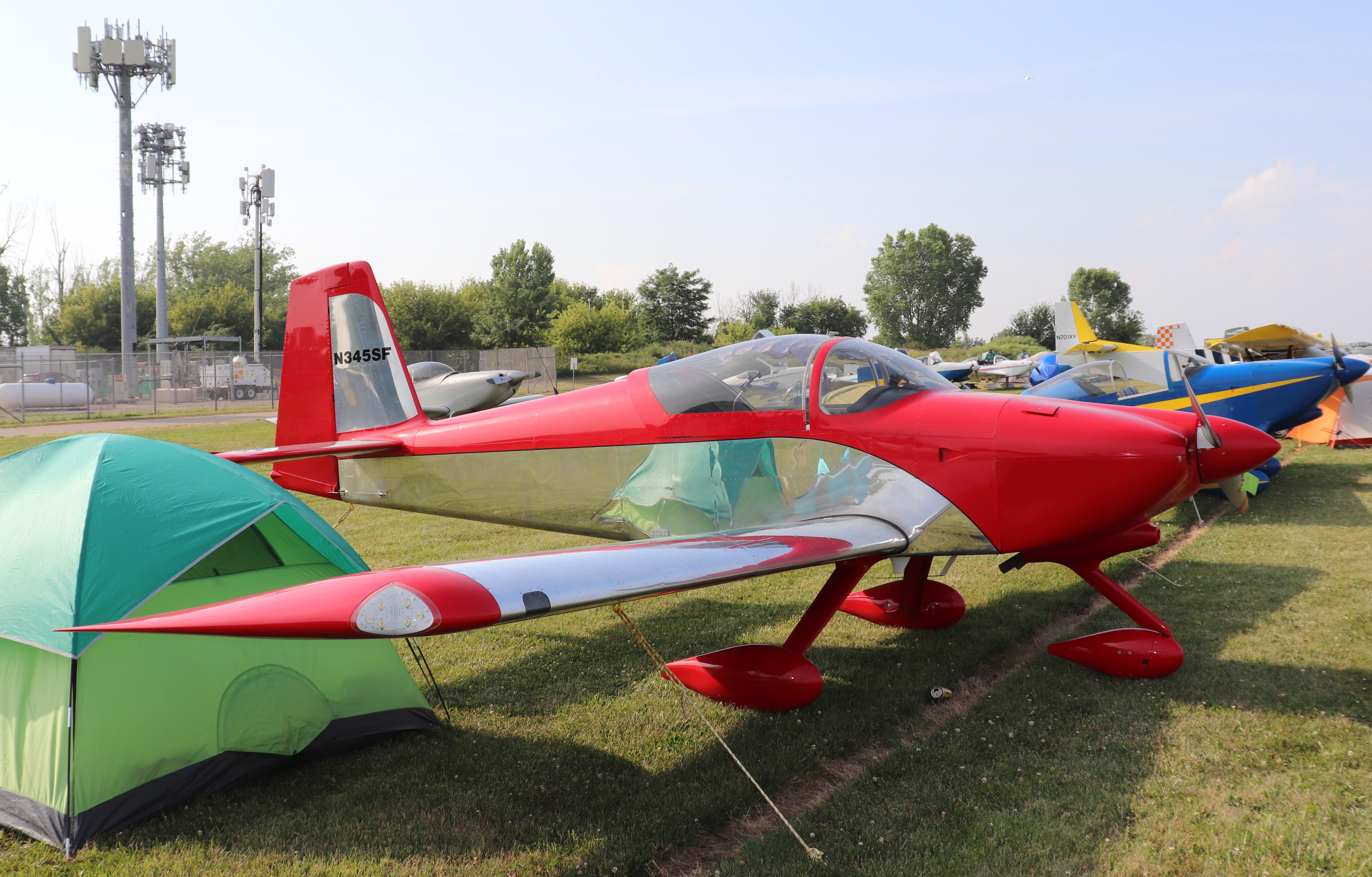 N345SF @ KOSH - Vans RV-9A - by MarkPasqualino