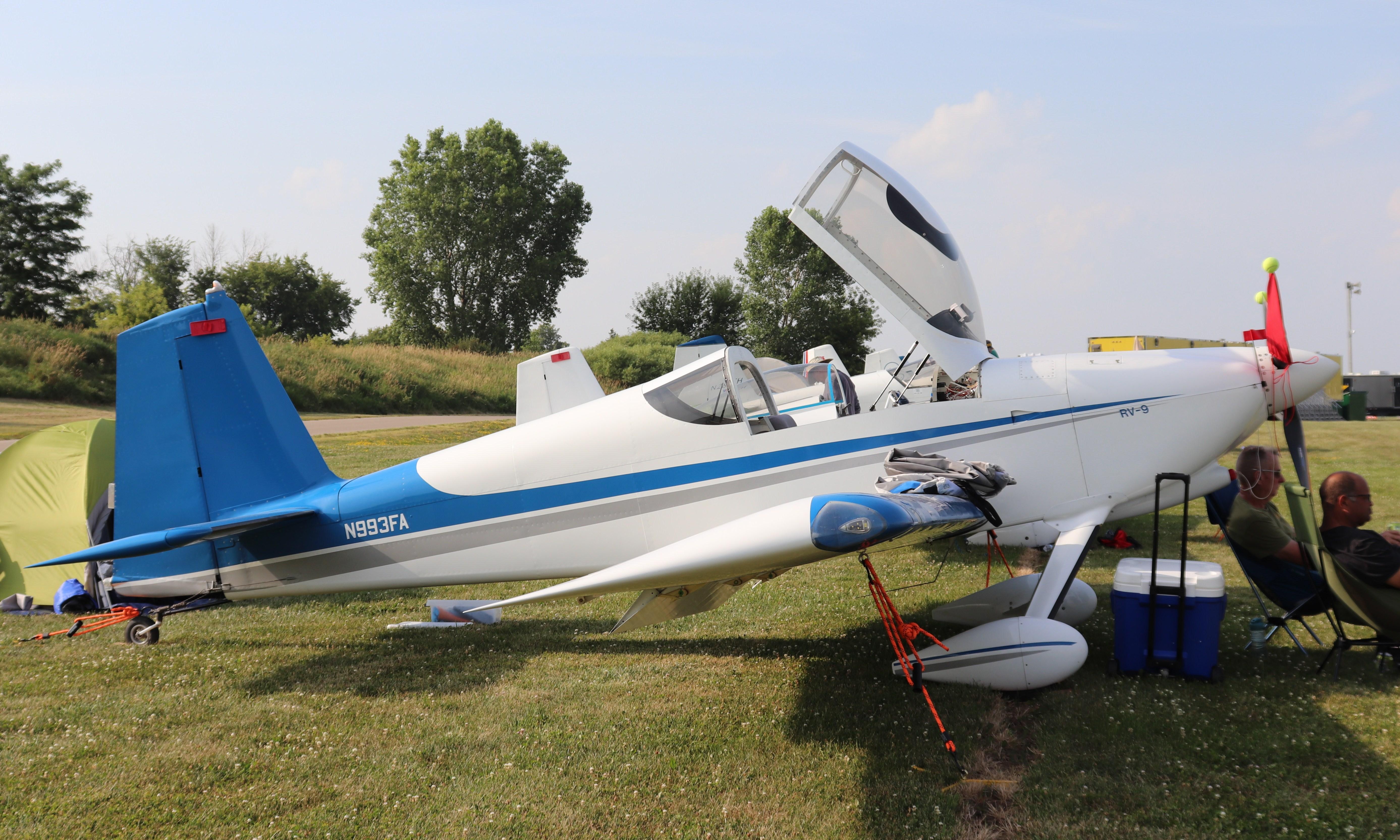 Aircraft N993FA, Vans RV-9, at KOSH, photo by MarkPasqualino
