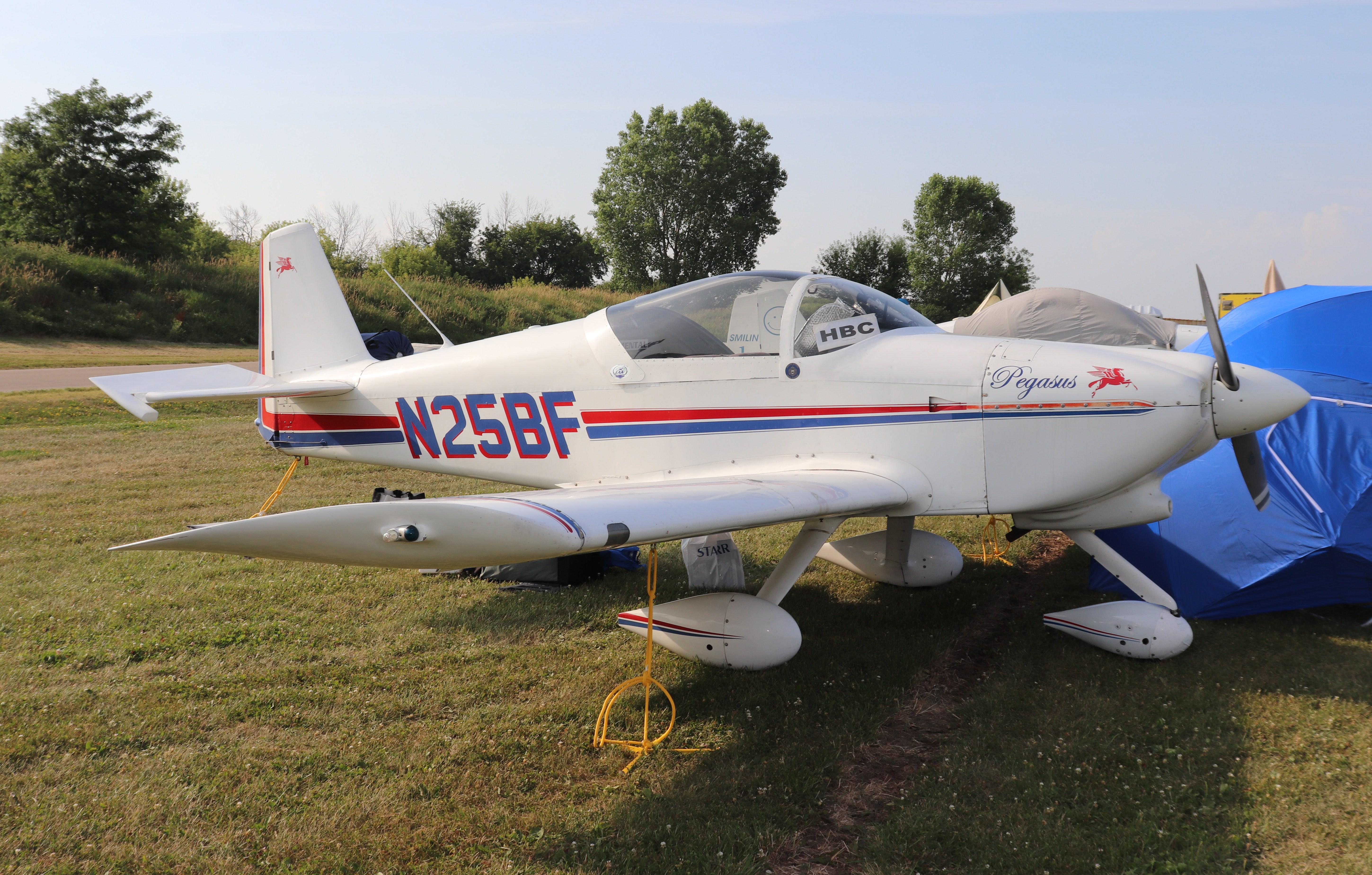 Aircraft N25BF, Vans RV-6A, at KOSH, photo by MarkPasqualino