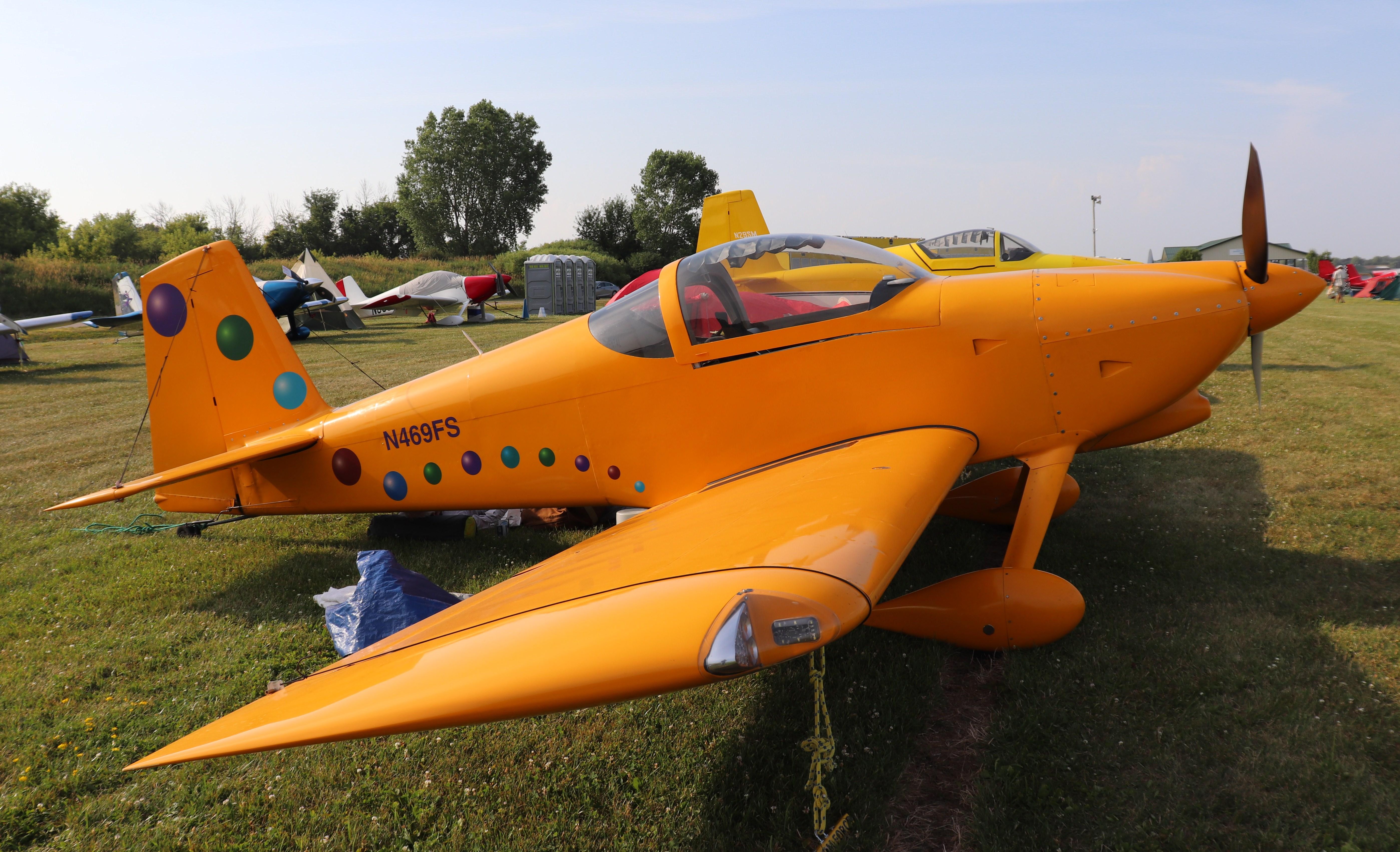 Aircraft N469FS, Vans RV-7, at KOSH, photo by MarkPasqualino
