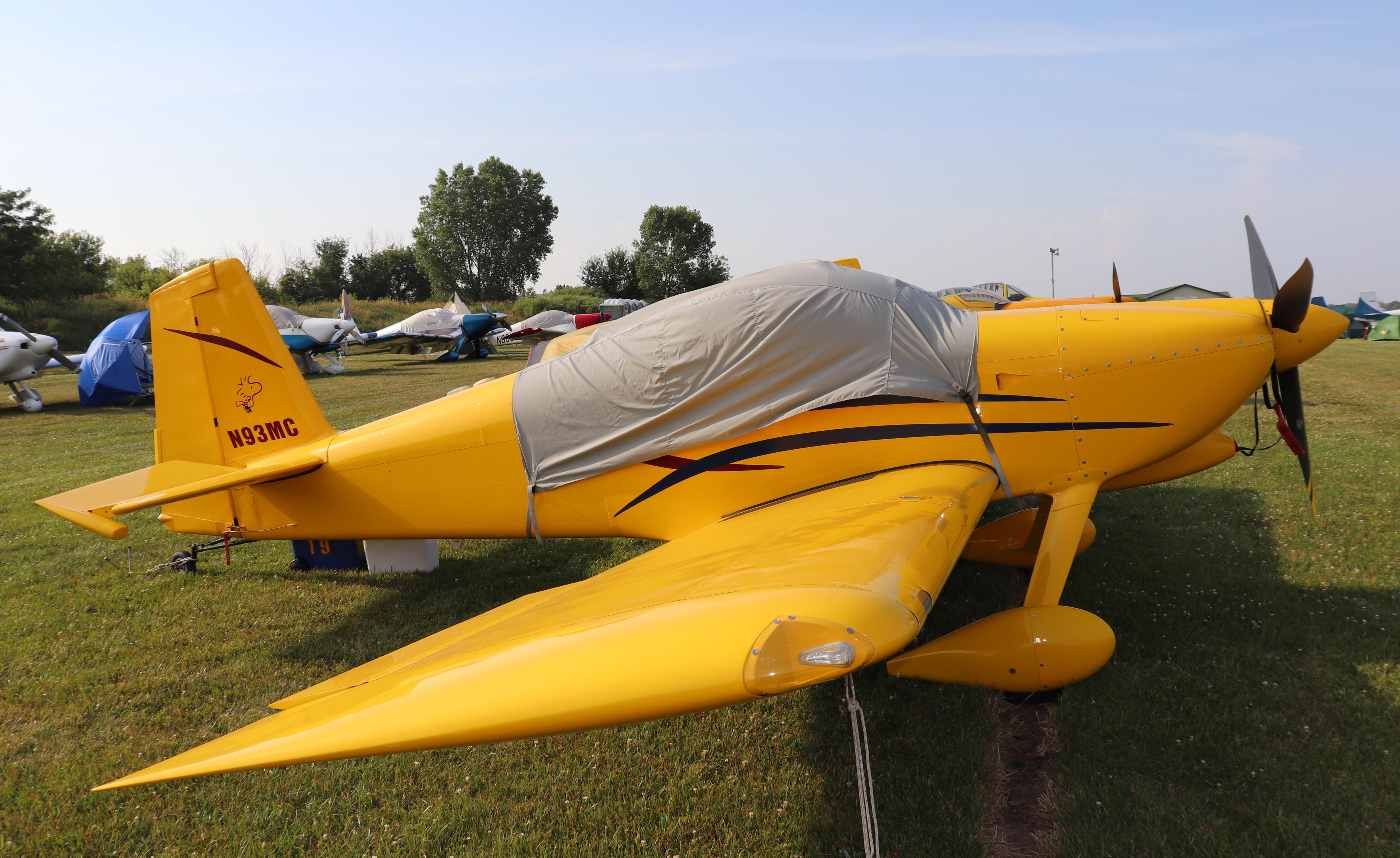 Aircraft N93MC, Vans RV-7, at KOSH, photo by MarkPasqualino