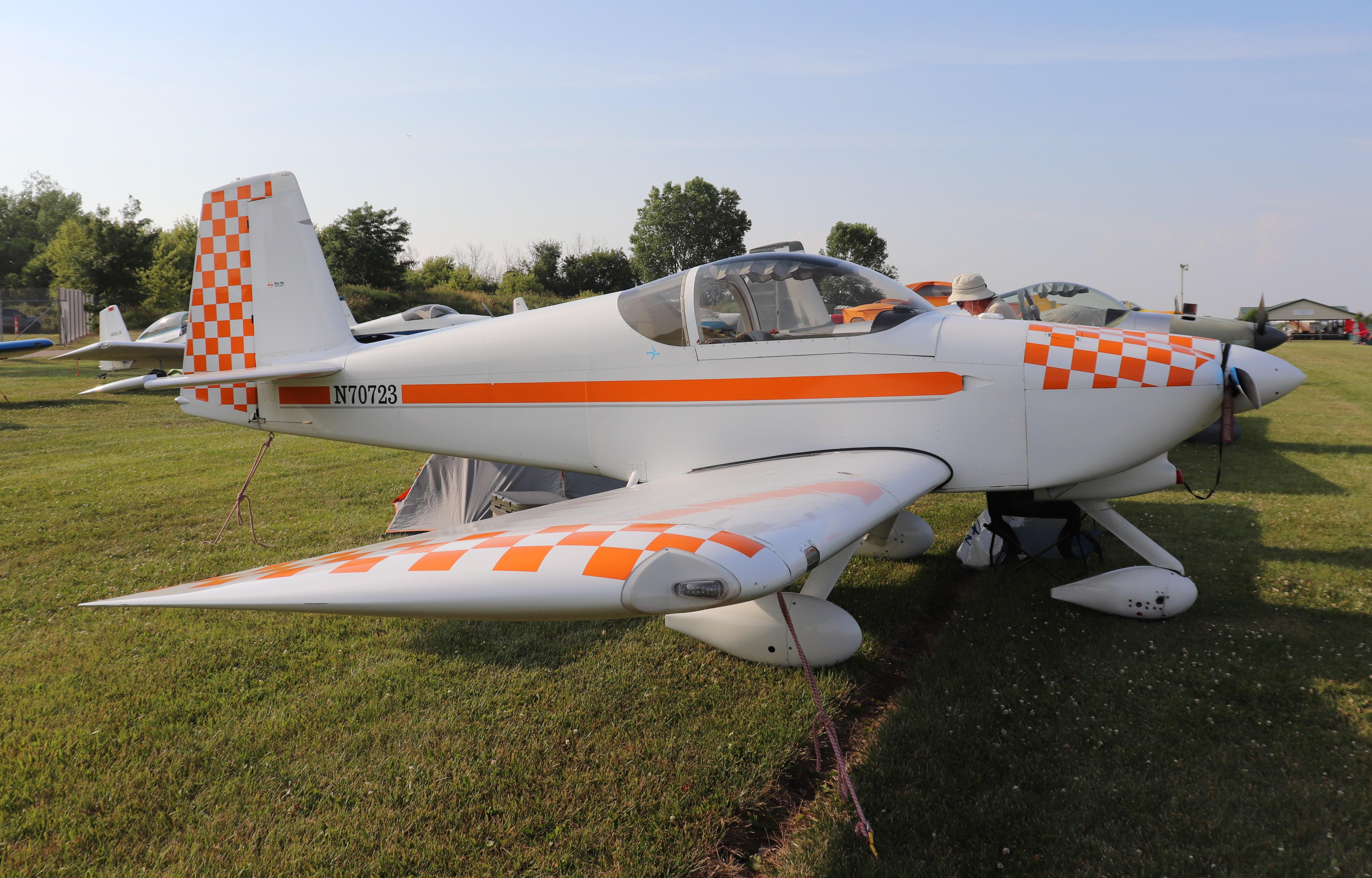 Aircraft N70723, Vans RV-7A, at KOSH, photo by MarkPasqualino