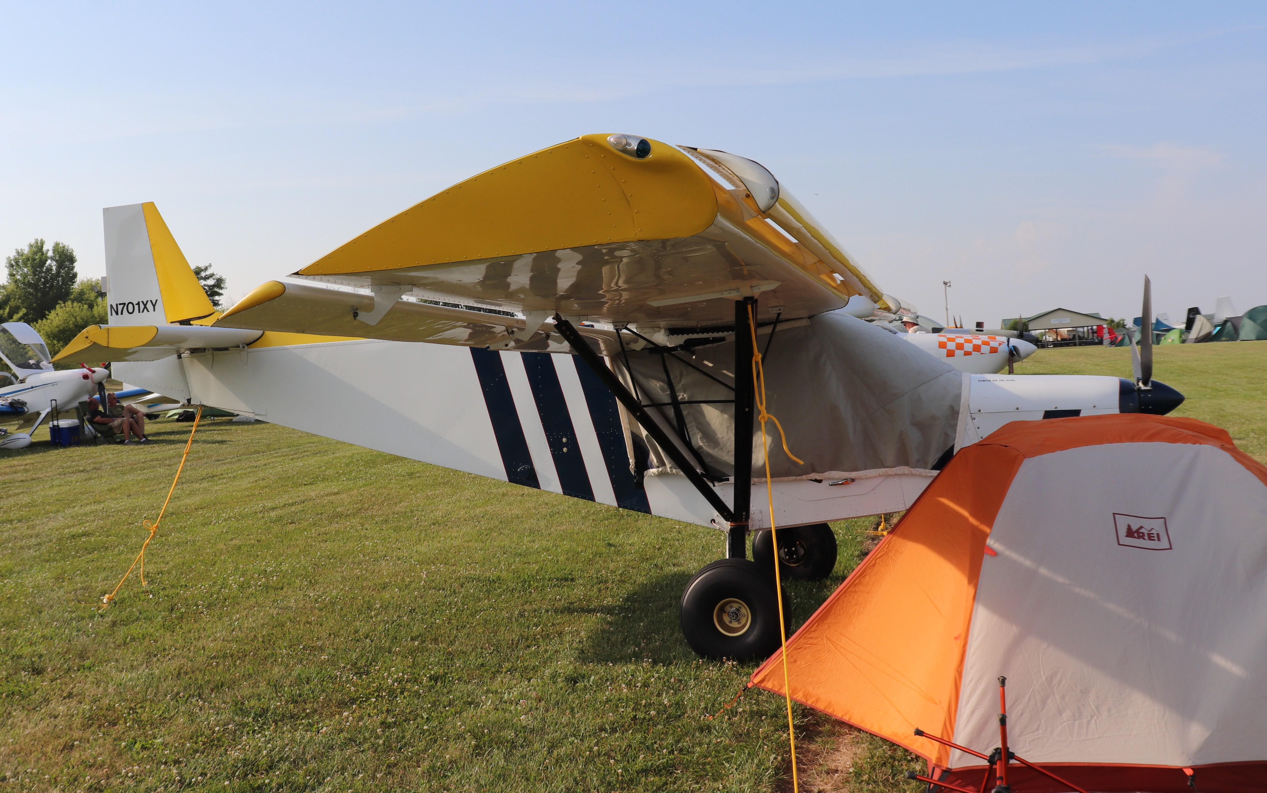 Aircraft N701XY, Zenith CH-701, at KOSH, photo by MarkPasqualino