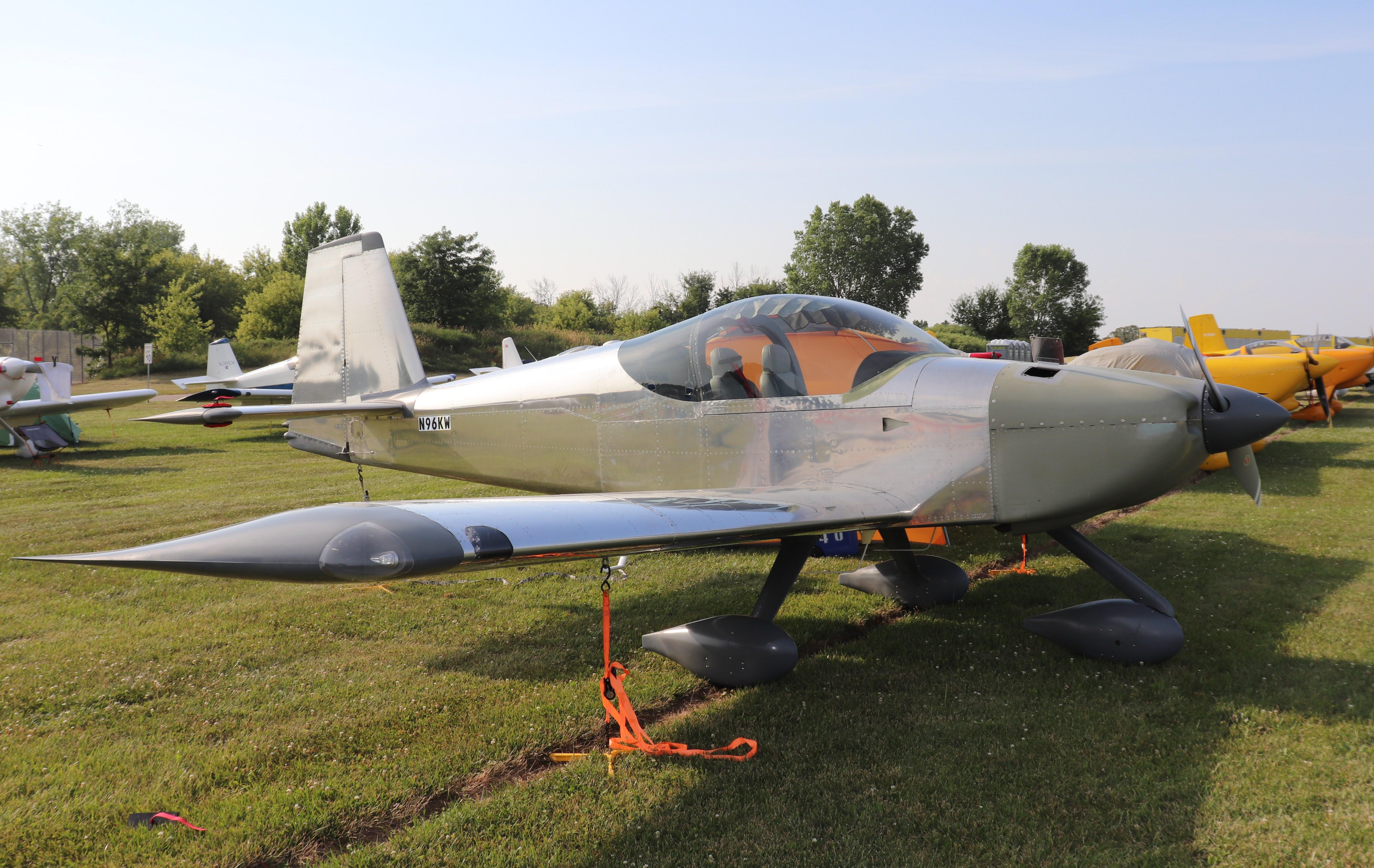 Aircraft N96KW, Vans RV-14A, at KOSH, photo by MarkPasqualino