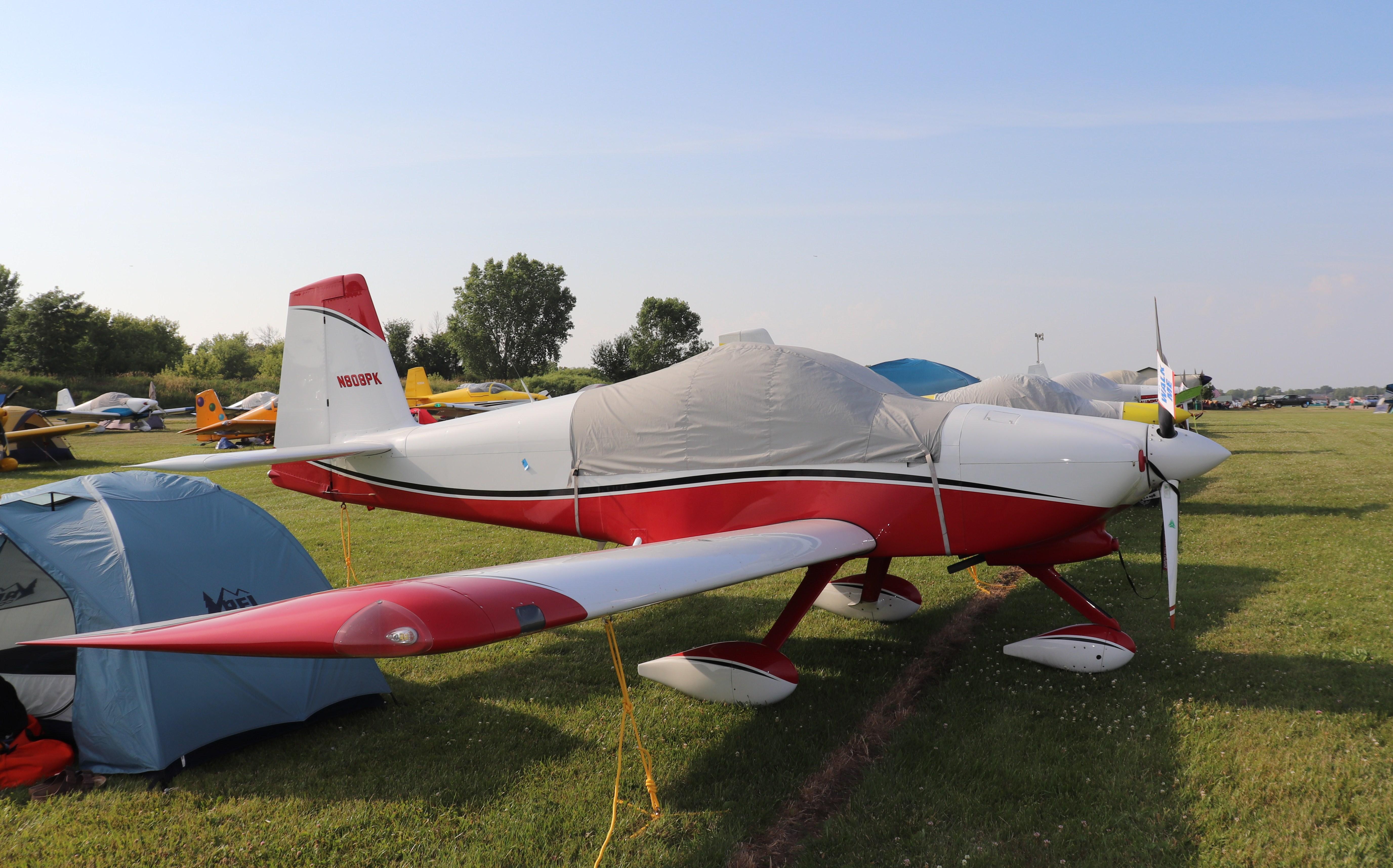 N808PK @ KOSH - Vans RV-9A - by MarkPasqualino
