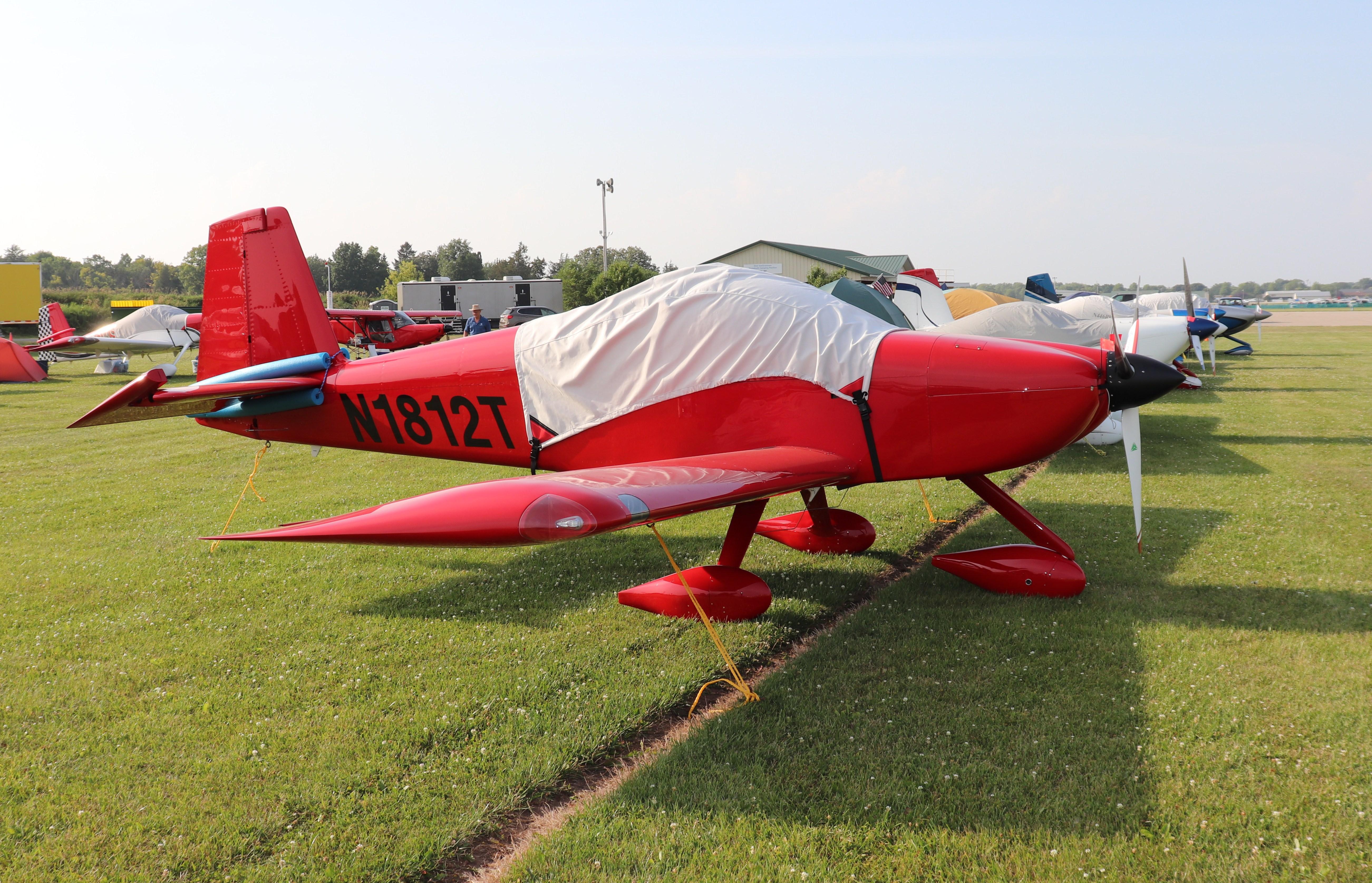 Aircraft N1812T, Vans RV-14A, at KOSH, photo by MarkPasqualino