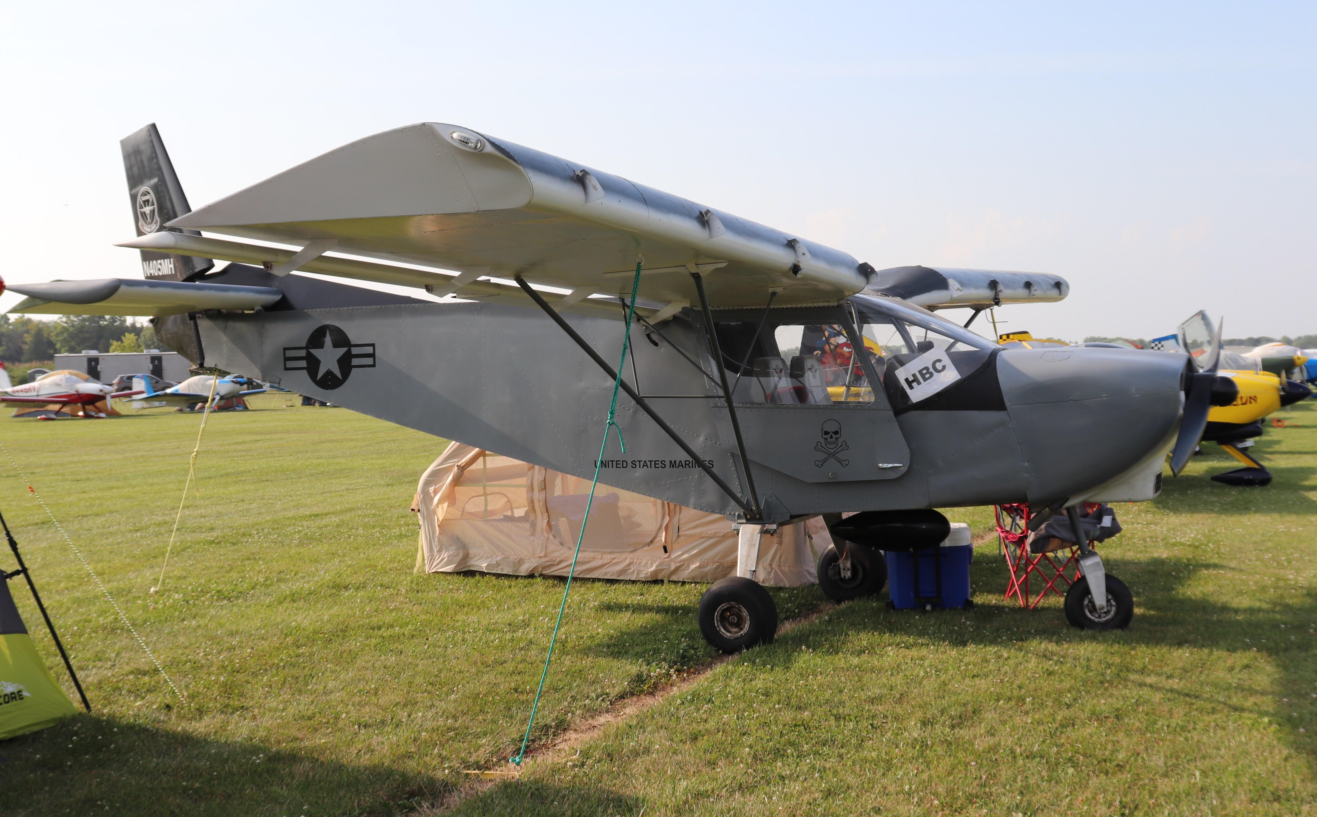 Aircraft N405MH, Zenair CH 801, at KOSH, photo by MarkPasqualino