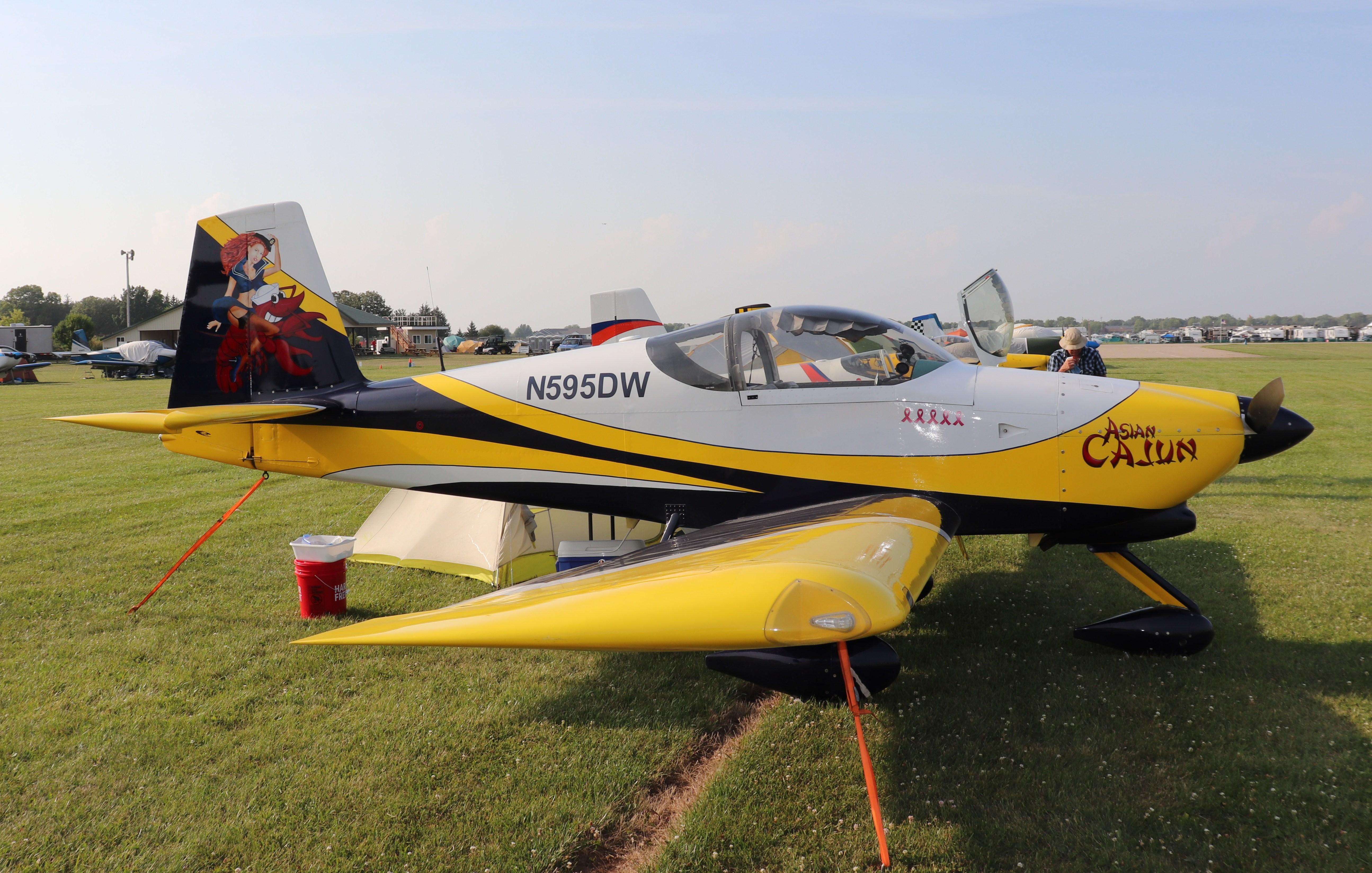 N595DW @ KOSH - Vans RV-9A - by MarkPasqualino