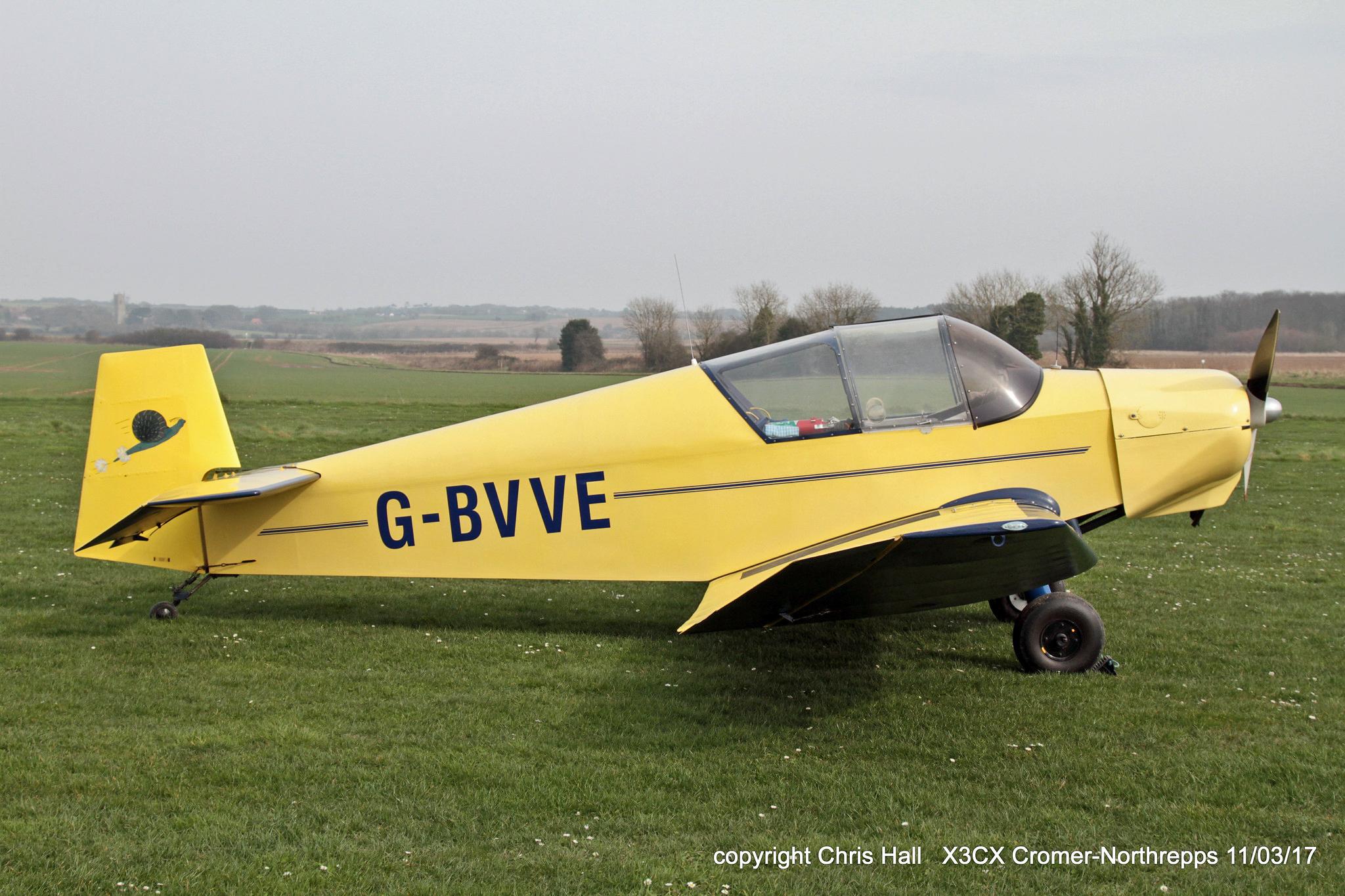 G-BVVE @ X3CX - Northrepps, 11/03/17 - by Chris Hall