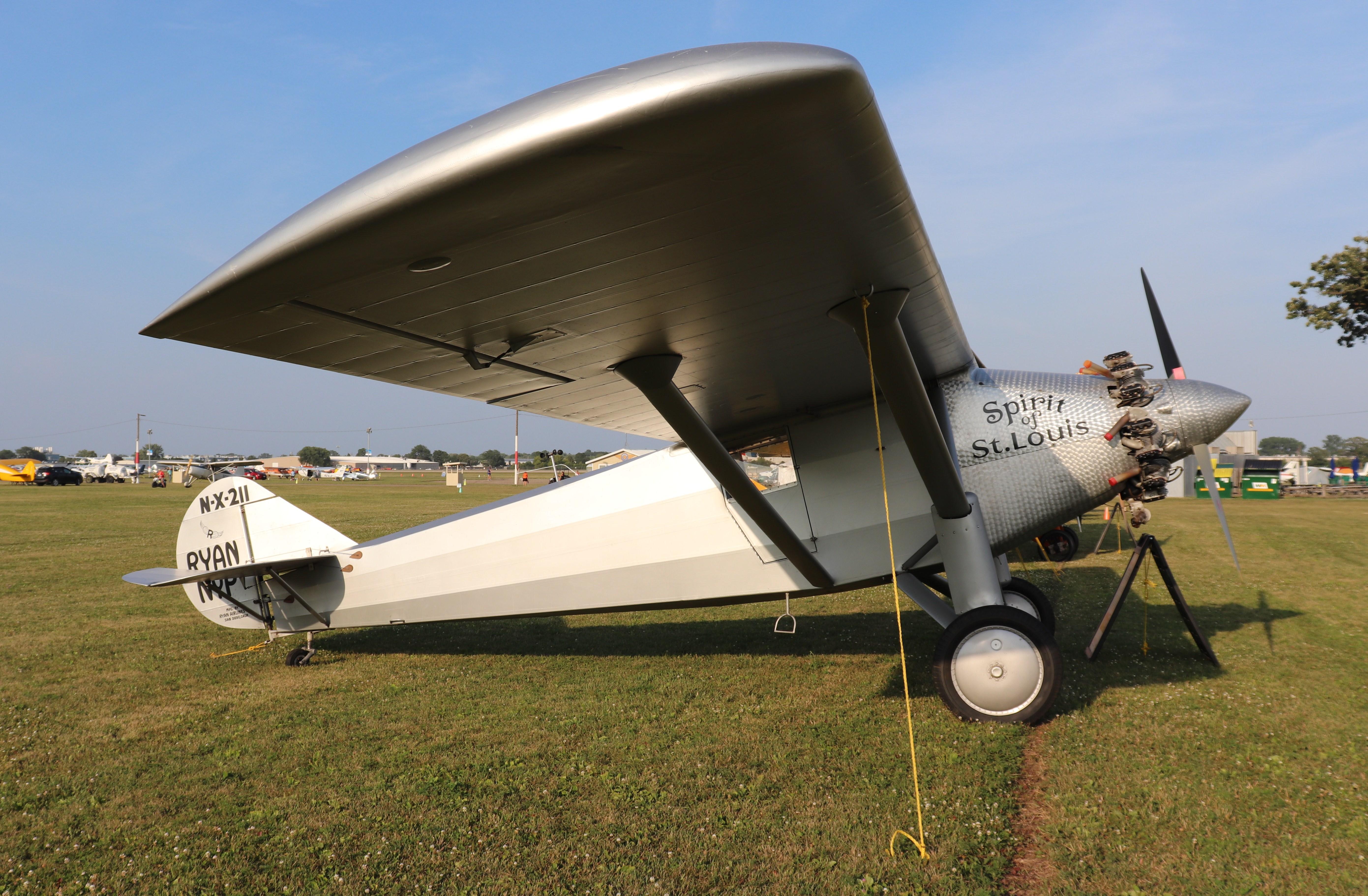Aircraft N211, Ryan NYP Replica, at KOSH, photo by MarkPasqualino