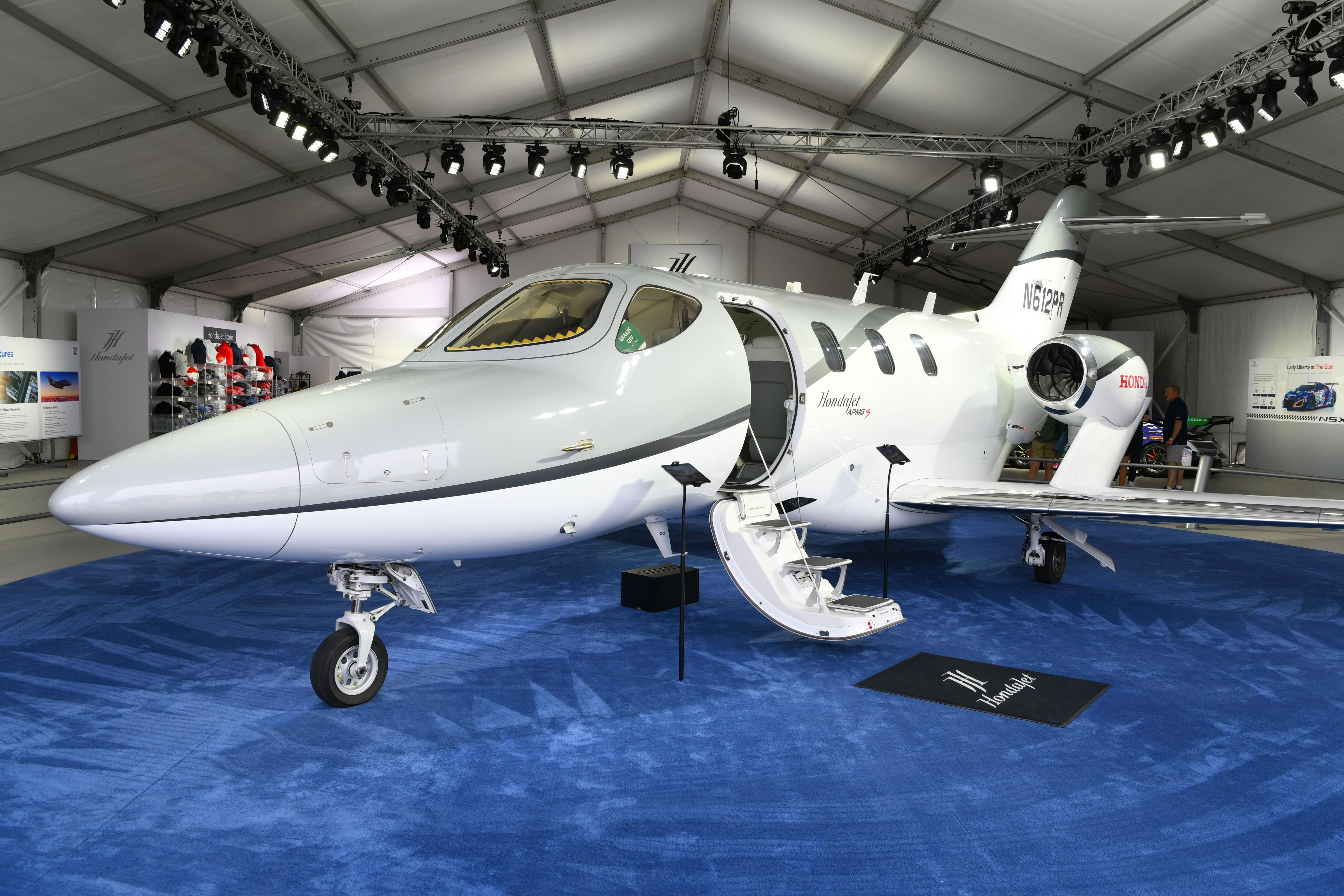 Aircraft N612PR, Honda Aviation Service Co Inc HA-420, at KOSH, photo by FerryPNL