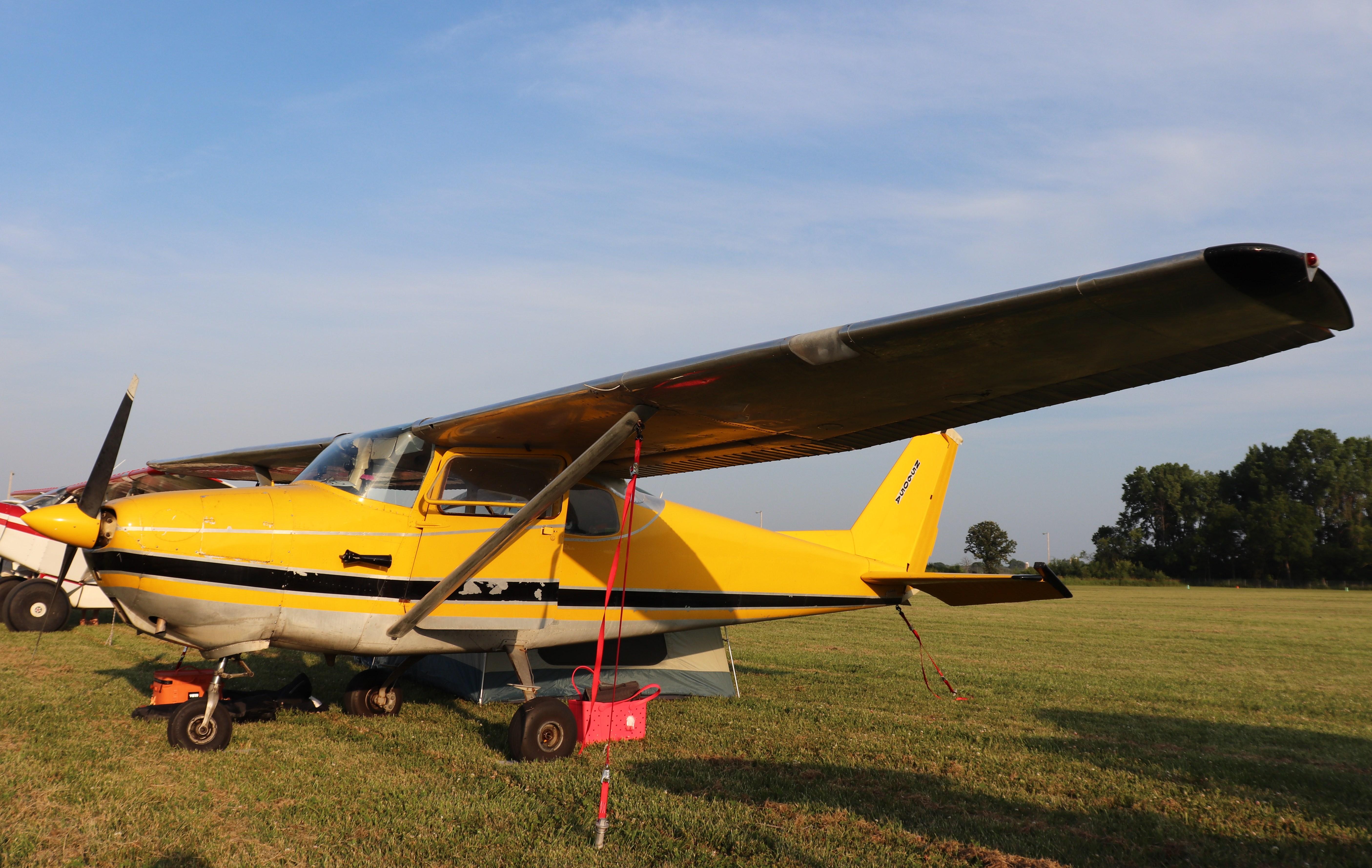 Aircraft N5605A, Cessna 172, at KOSH, photo by MarkPasqualino