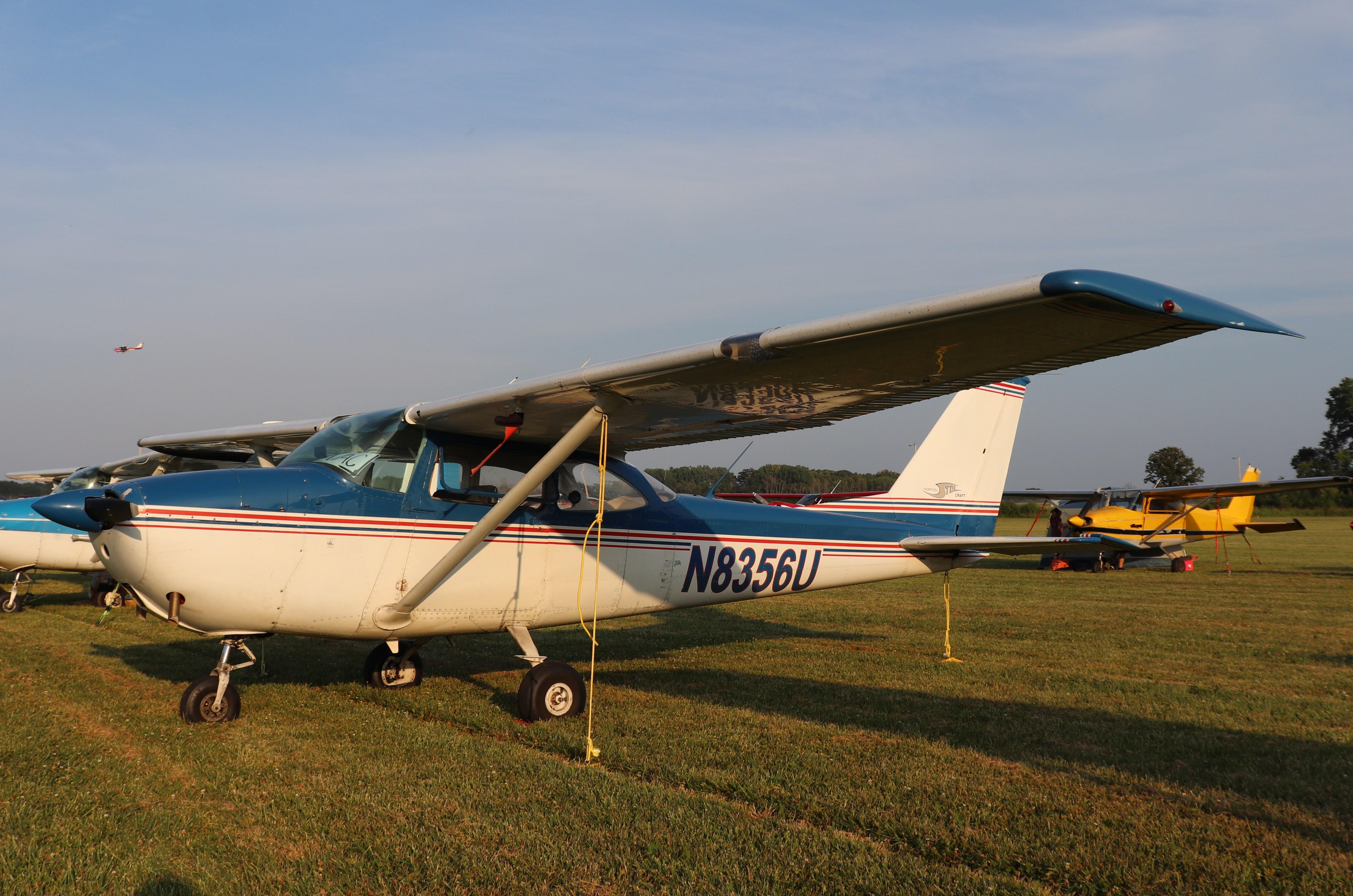 Aircraft N8356U, Cessna 172F, at KOSH, photo by MarkPasqualino