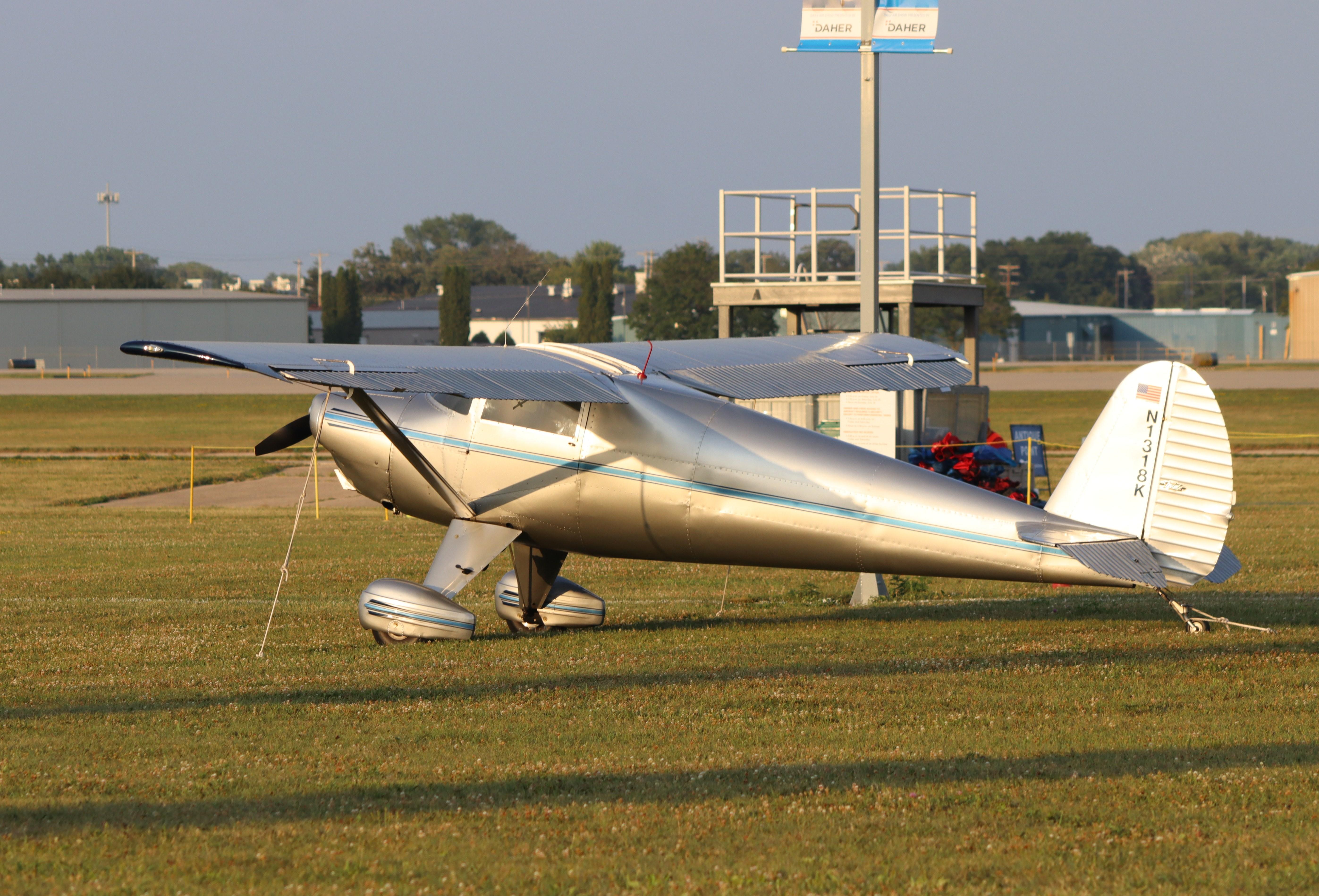 Aircraft N1318K, Luscombe 82, at KOSH, photo by MarkPasqualino