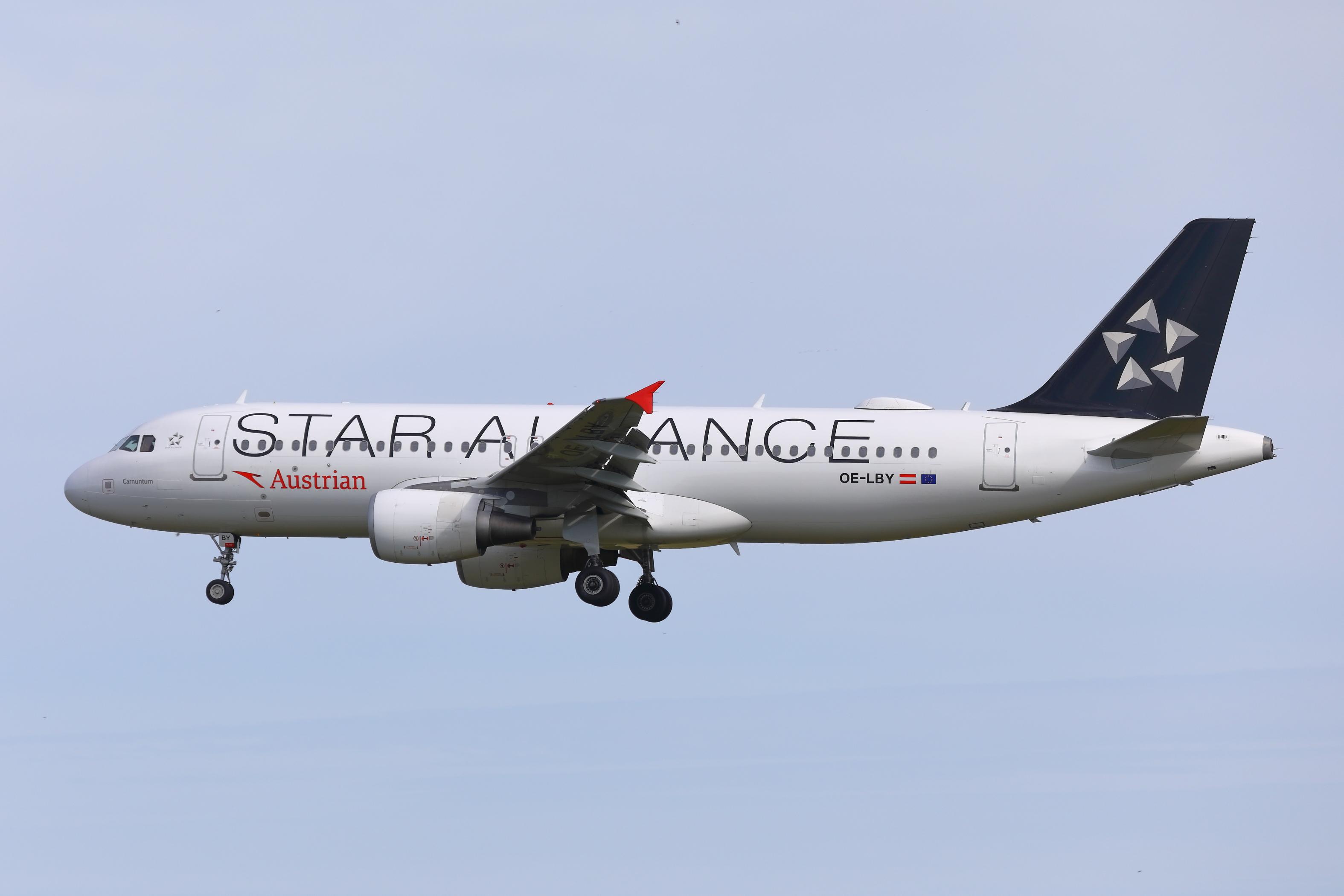 Aircraft OE-LBY, Copenhagen Kastrup 31.7.2026, at CPH, photo by leo larsen