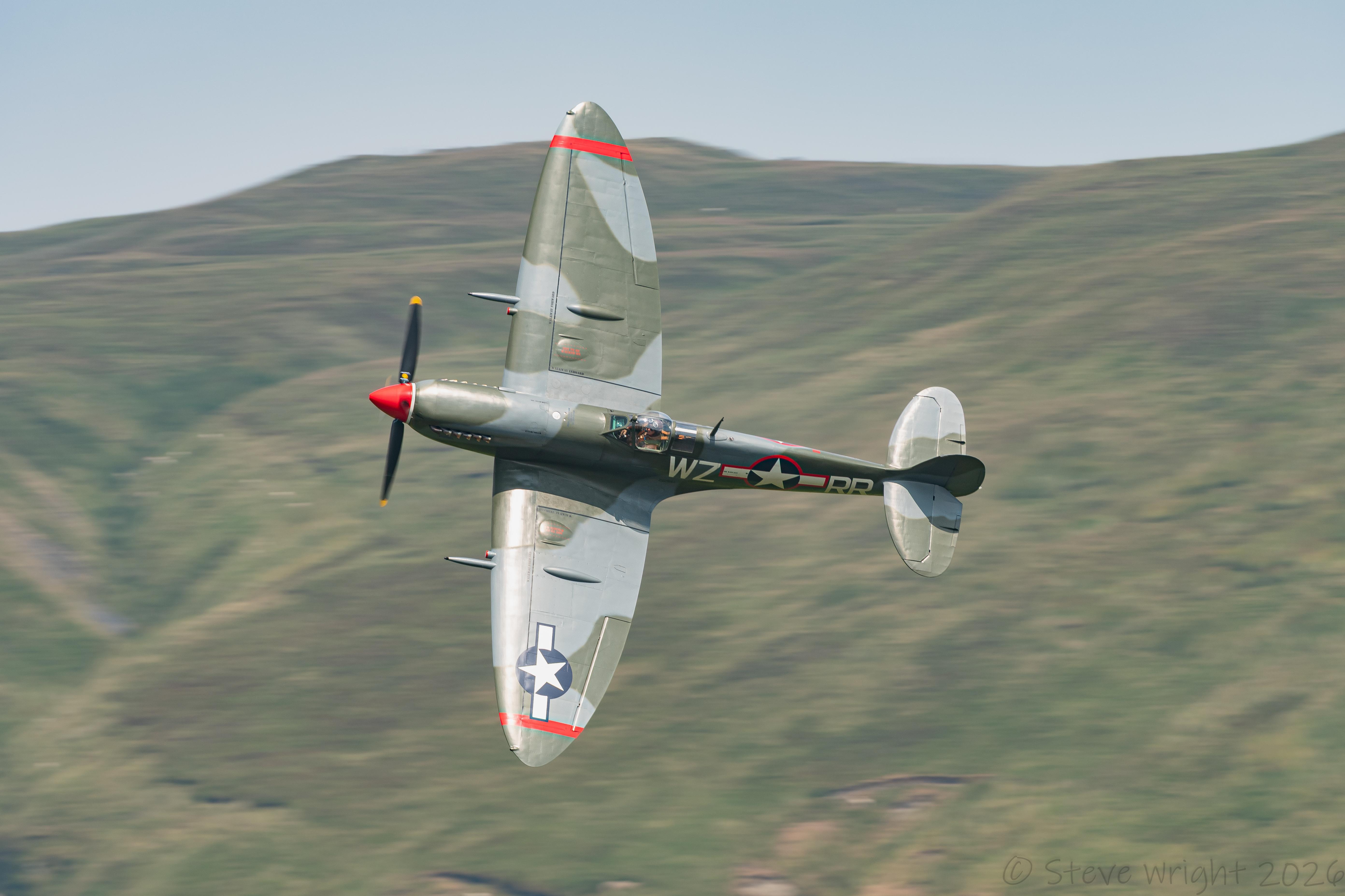 Aircraft G-PBIX, Bwlch Oerdws Mach Loop. Wales UK, photo by Steve Wright