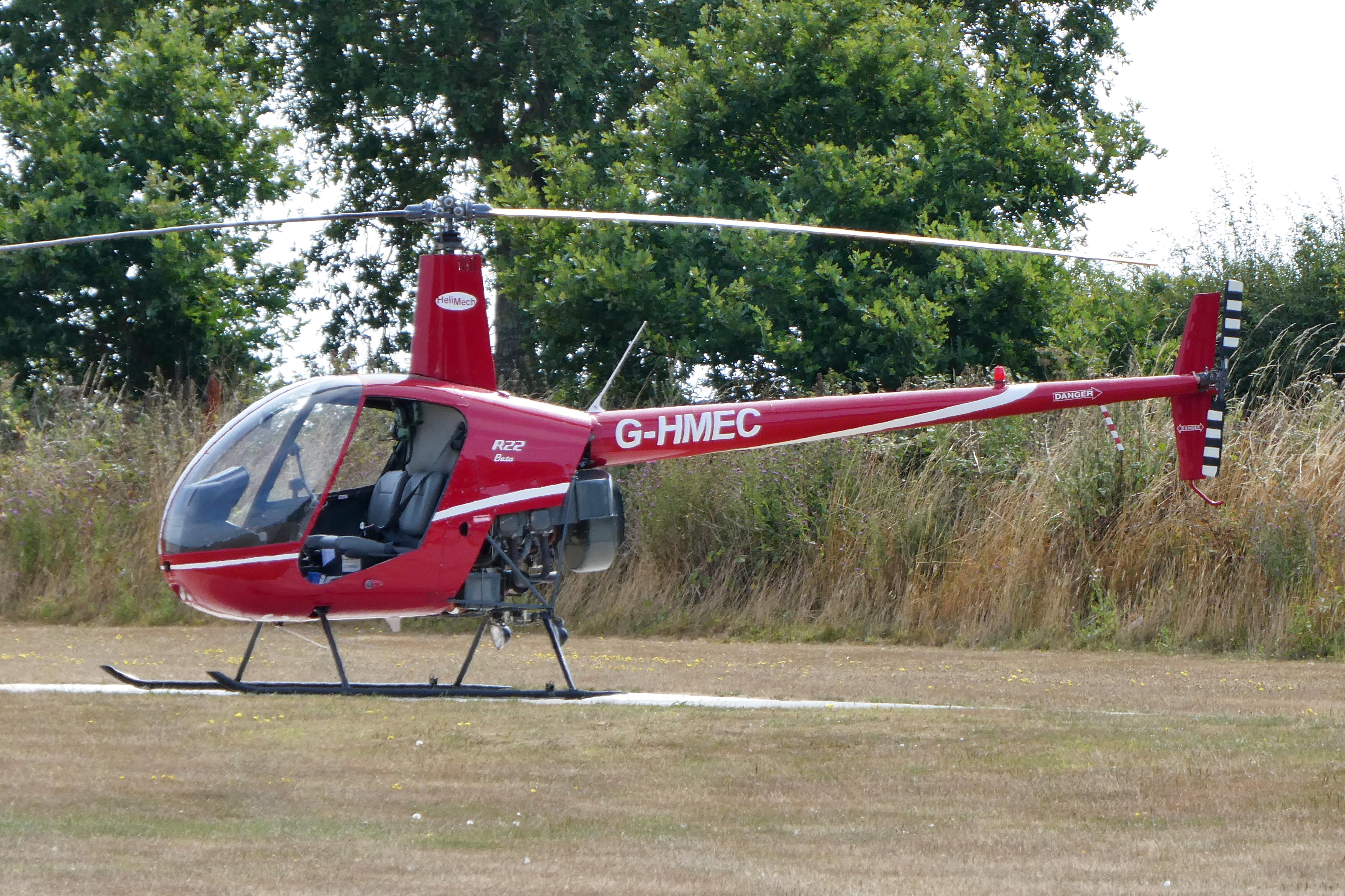 Aircraft G-HMEC, Parked at Beccles., at EGSM, photo by Graham Reeve