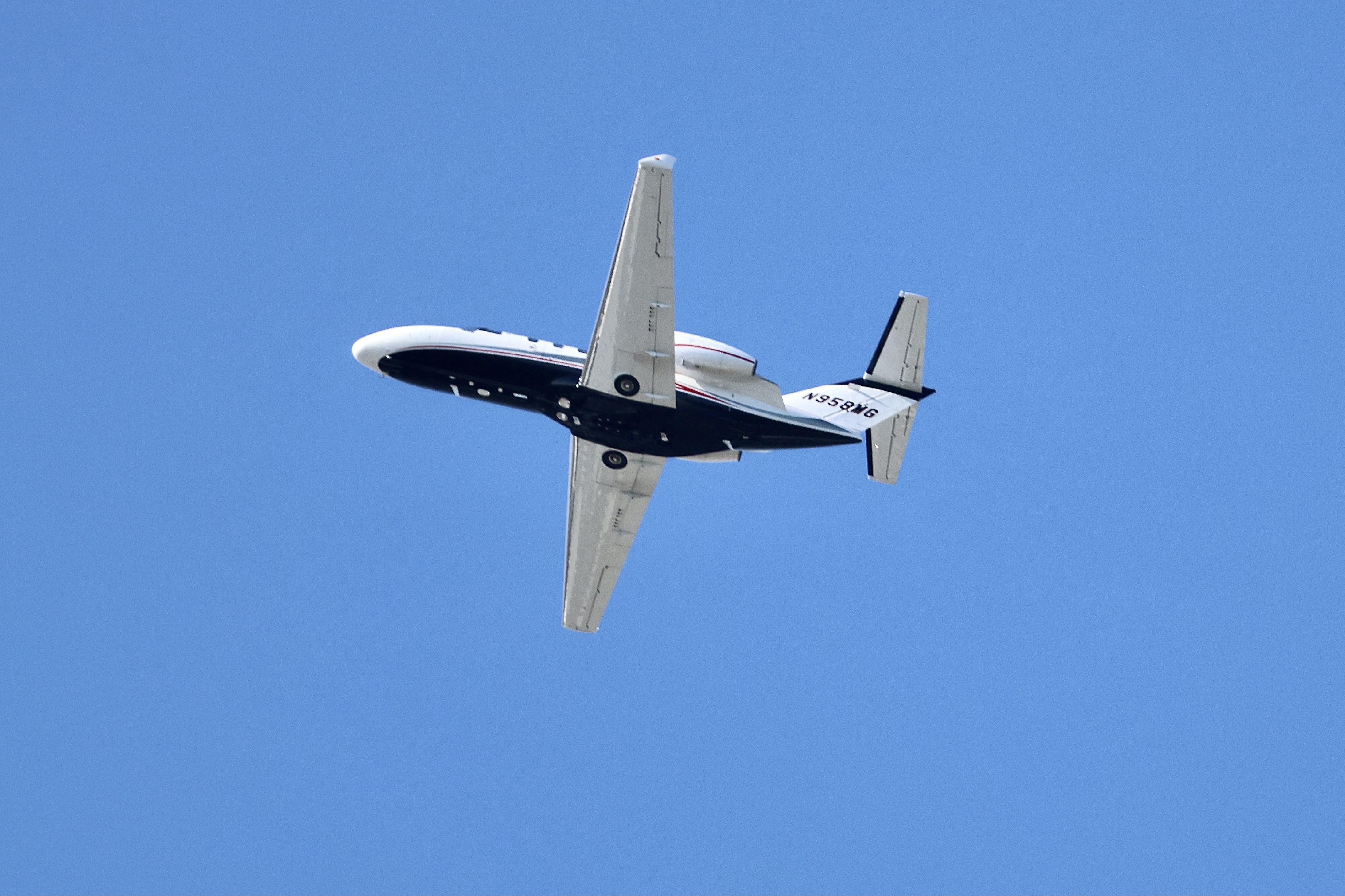 Aircraft N958MG, C525 MGI AIR INC, CITATION M2, N958MG departing 28R KORD, at KORD, photo by MarkKalfas