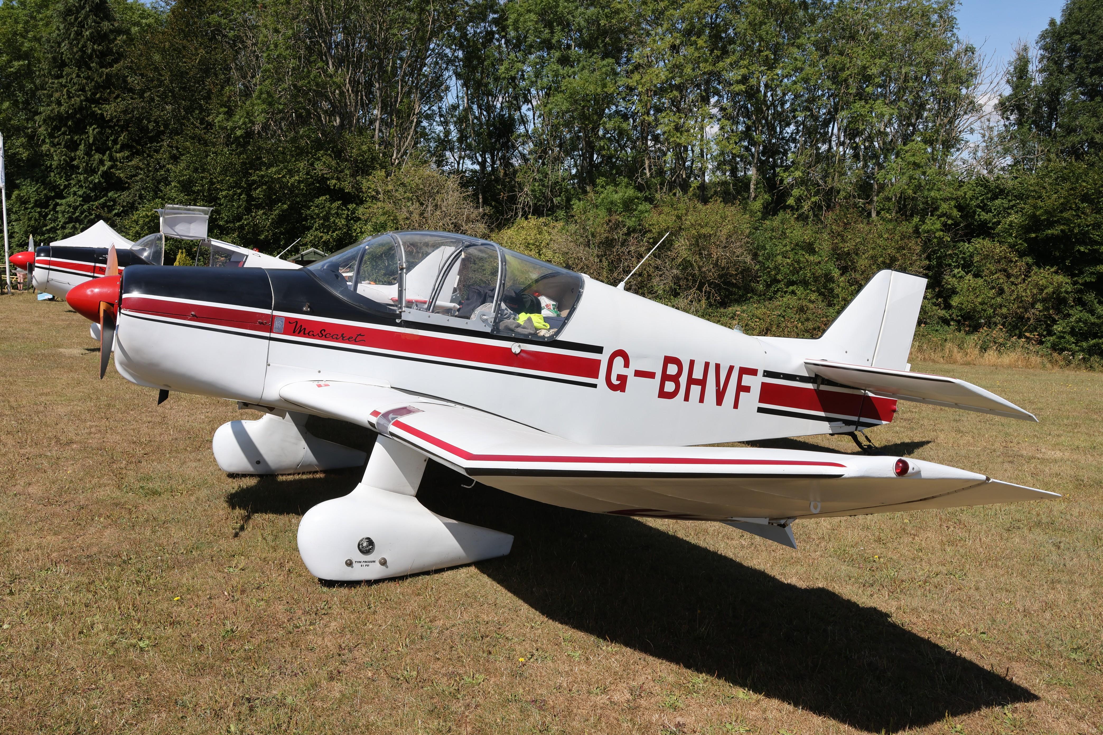 Aircraft G-BHVF, G-BHVF 1963 Societe Aeronautique Normande Jodel D150 Mascaret Jodel Fly In Popham, at EGHP, photo by PhilR
