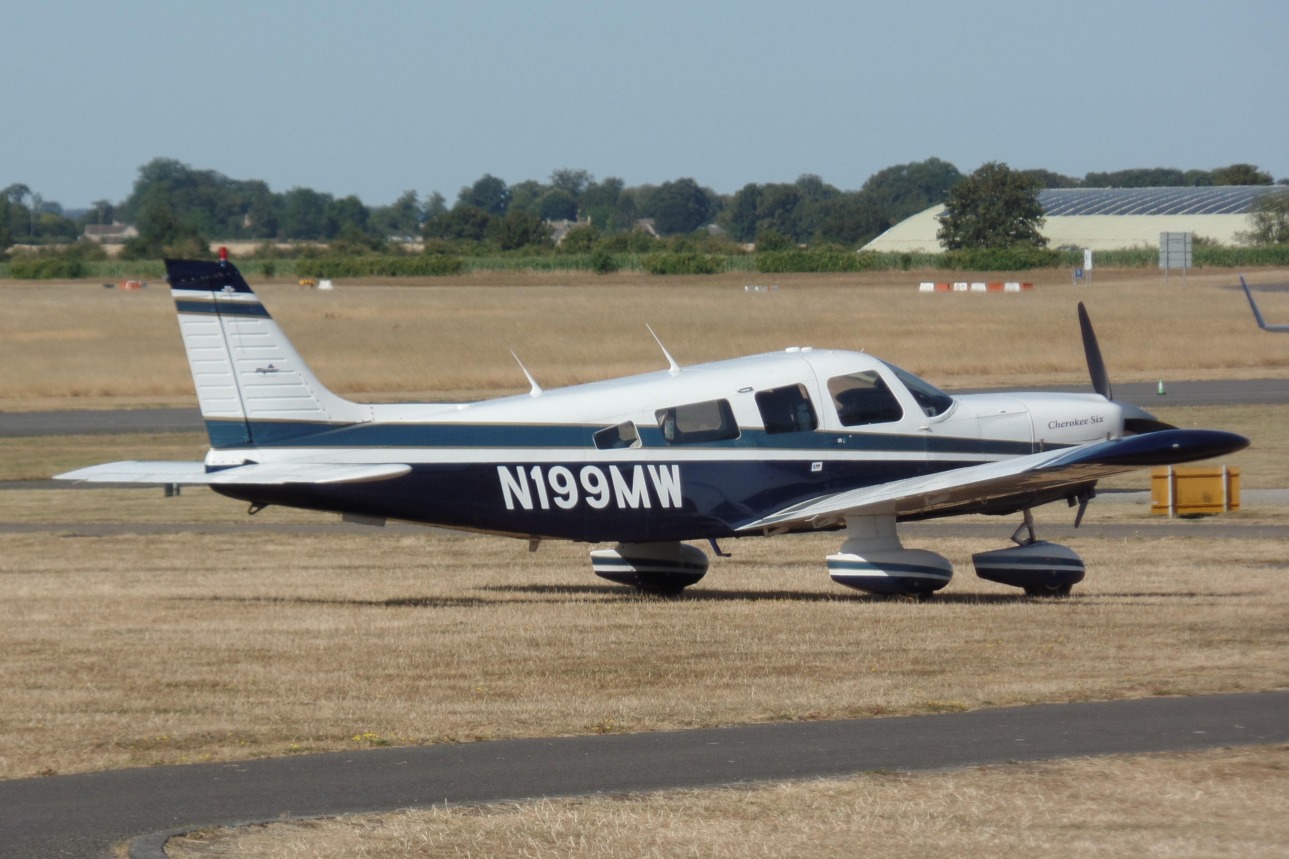 Aircraft N199MW, N199MW 1979 Piper PA-32-300 Cherokee Six Kemble, at EGBP, photo by PhilR