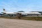Aircraft N30UA, N30UA 1967 DC-61F CTA STN, at EGSS, photo by PhilR