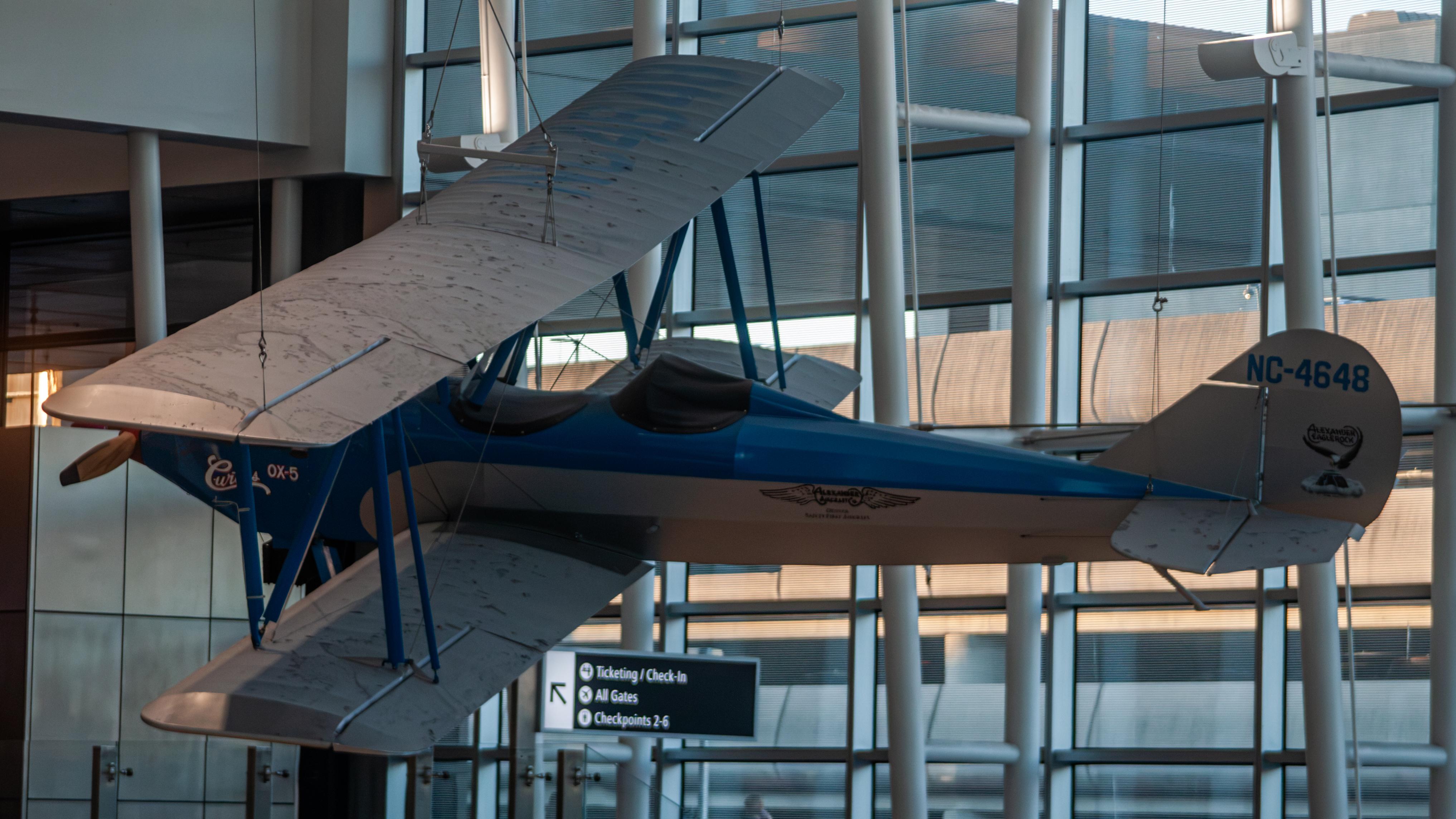 Aircraft N4648, Eaglerock A-14, at KSEA, photo by AviationLover50
