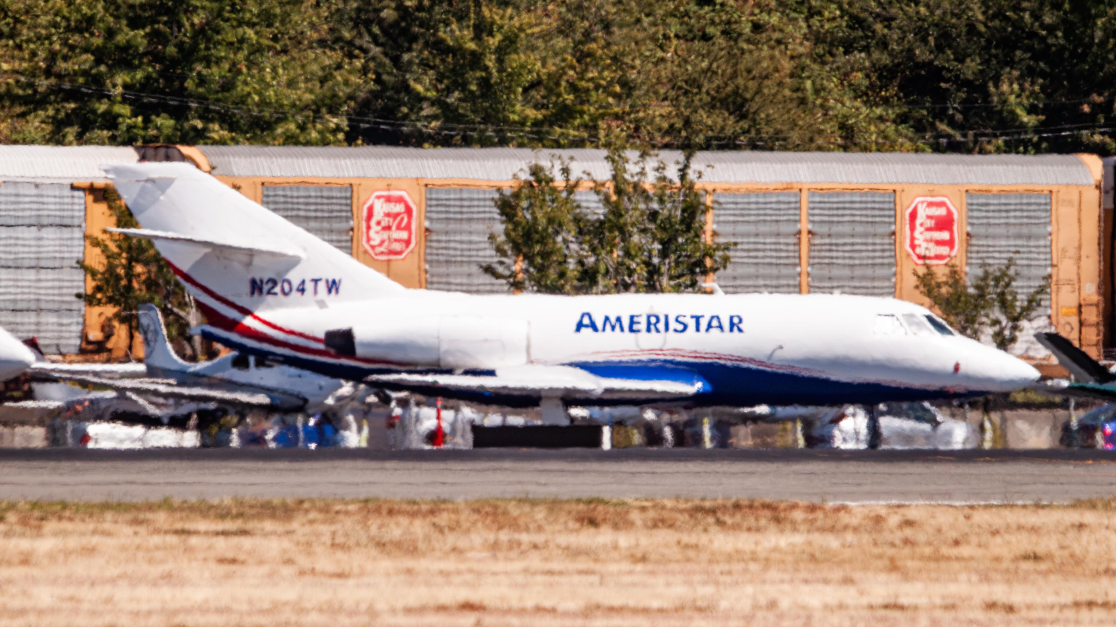 Aircraft N204TW, Ameristar Falcon 20F, at KBFI, photo by AviationLover50